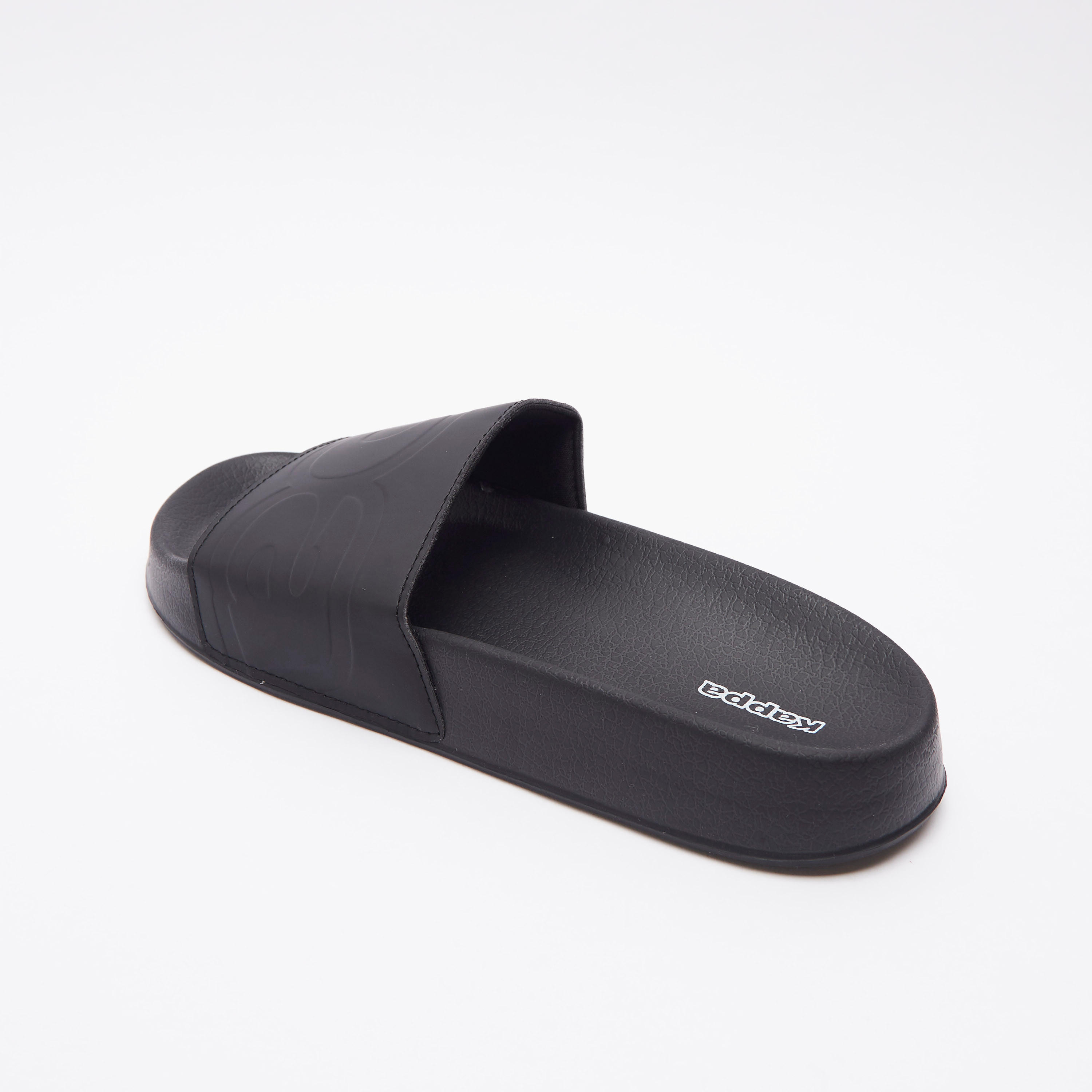 Kappa Men's Debossed Open Toe Slide Slippers-men-shoes-flipflopsandslides-image-4