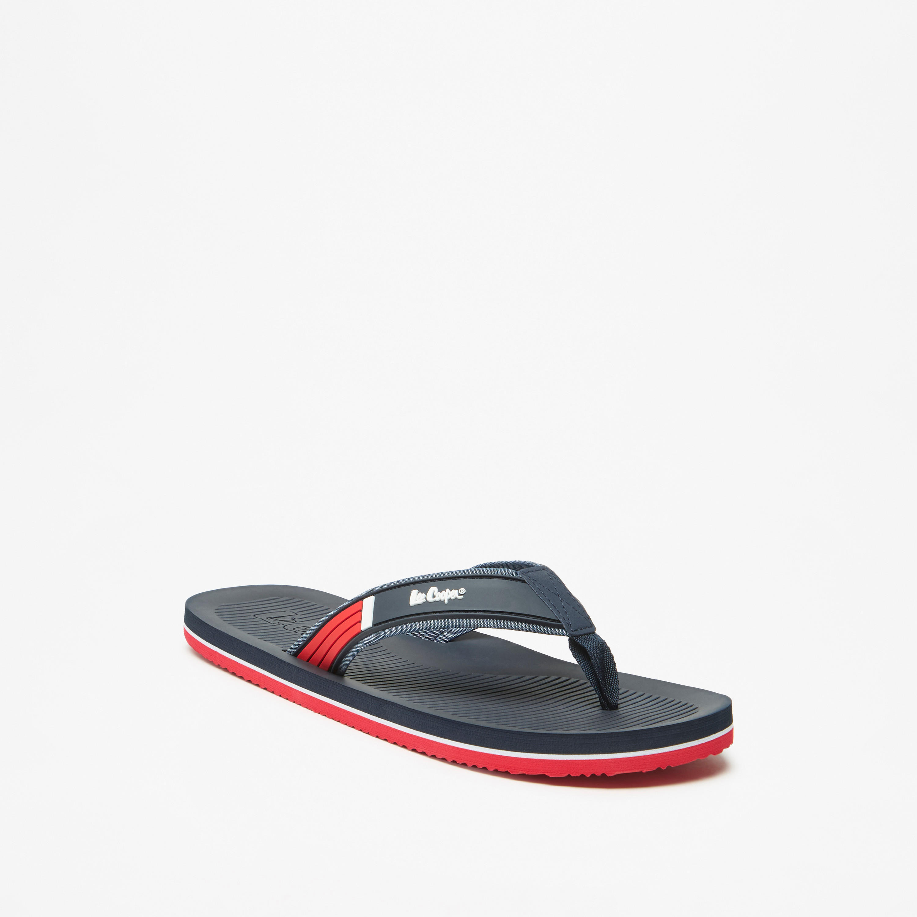 Lee Cooper Men's Logo Detail Thong Slippers-men-shoes-flipflopsandslides-image-2
