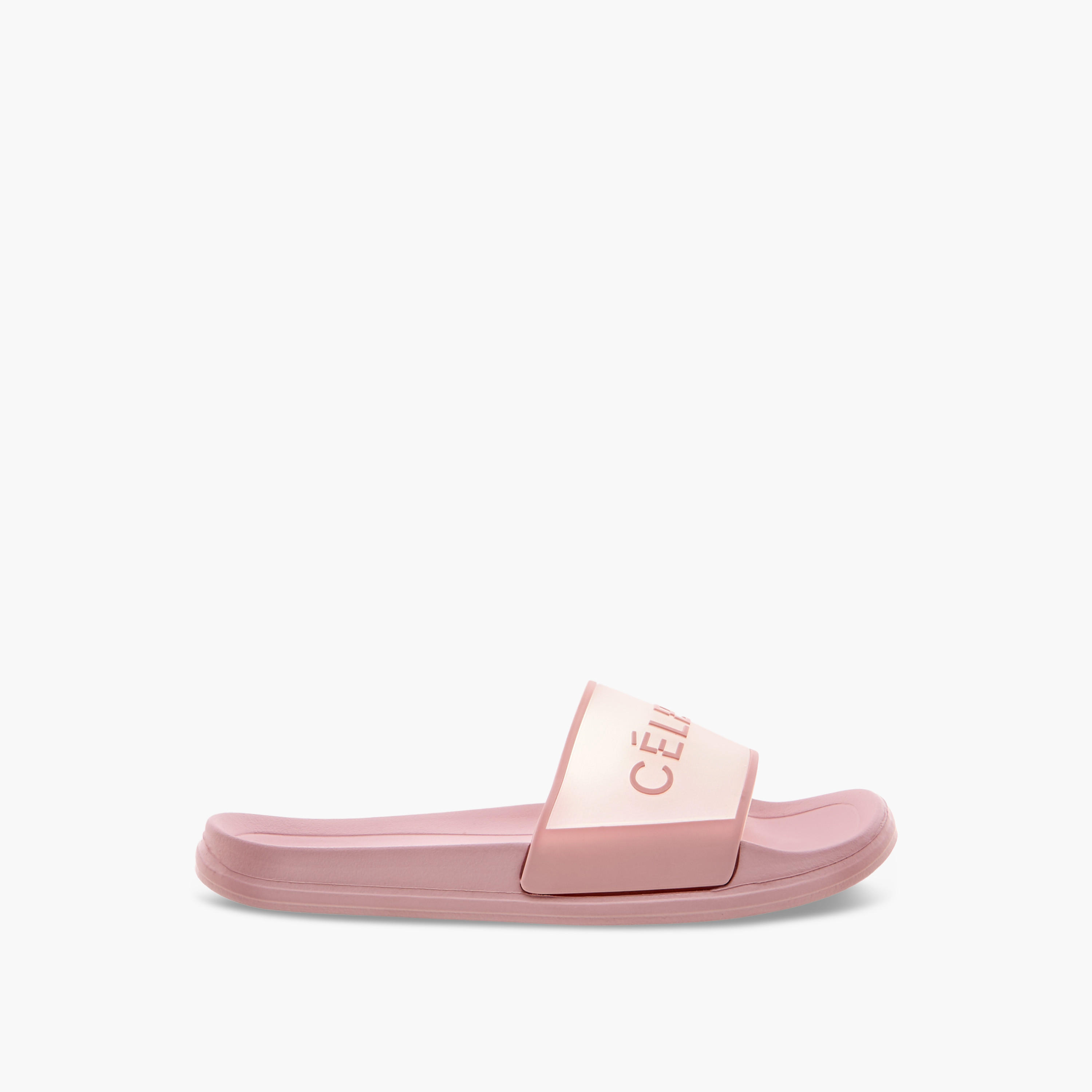 Celeste Women's Logo Detail Slip-On Slides-women-shoes-flipflopsandslides-image-2