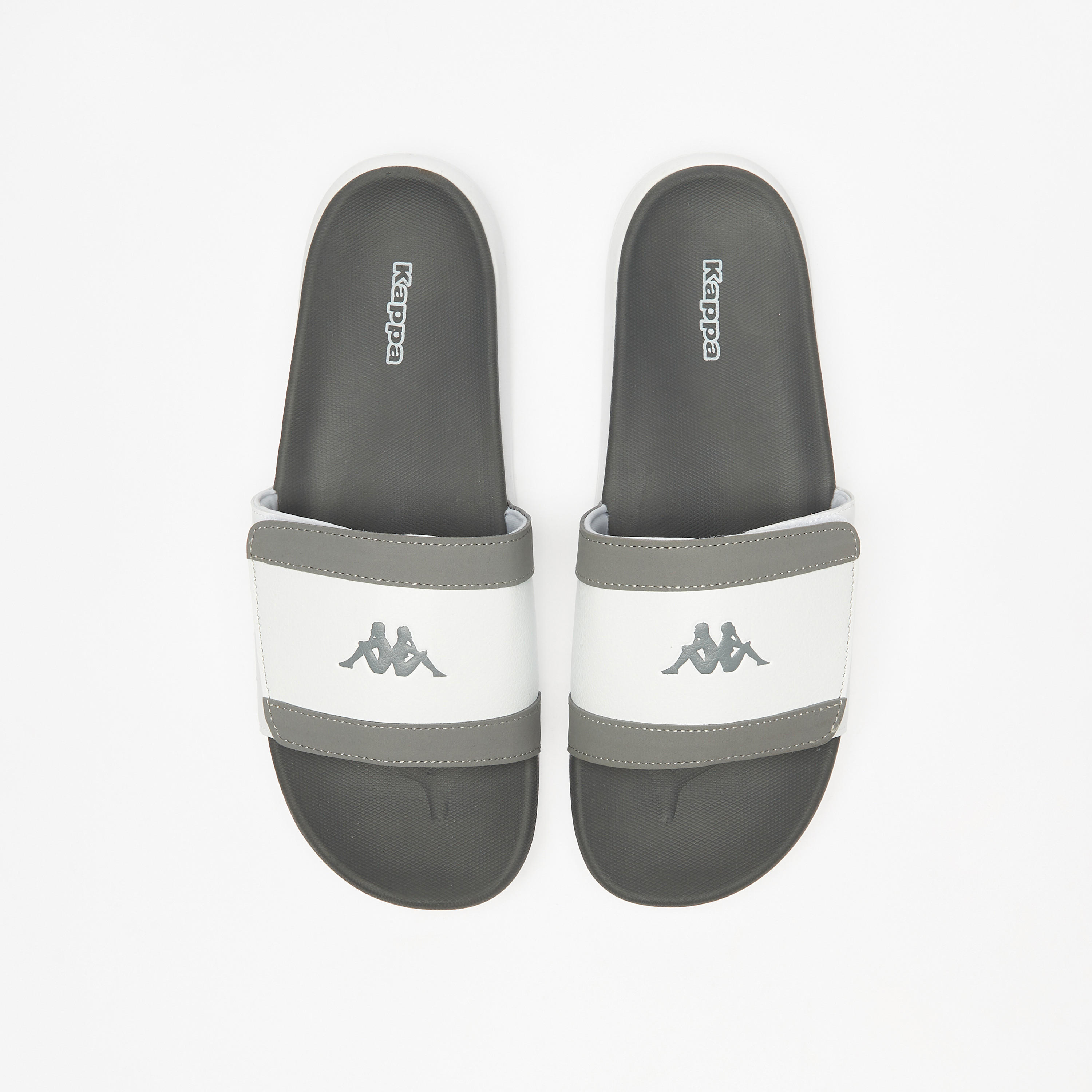 Kappa Men's Logo Embossed Slip-On Slides-men-shoes-flipflopsandslides-image-1