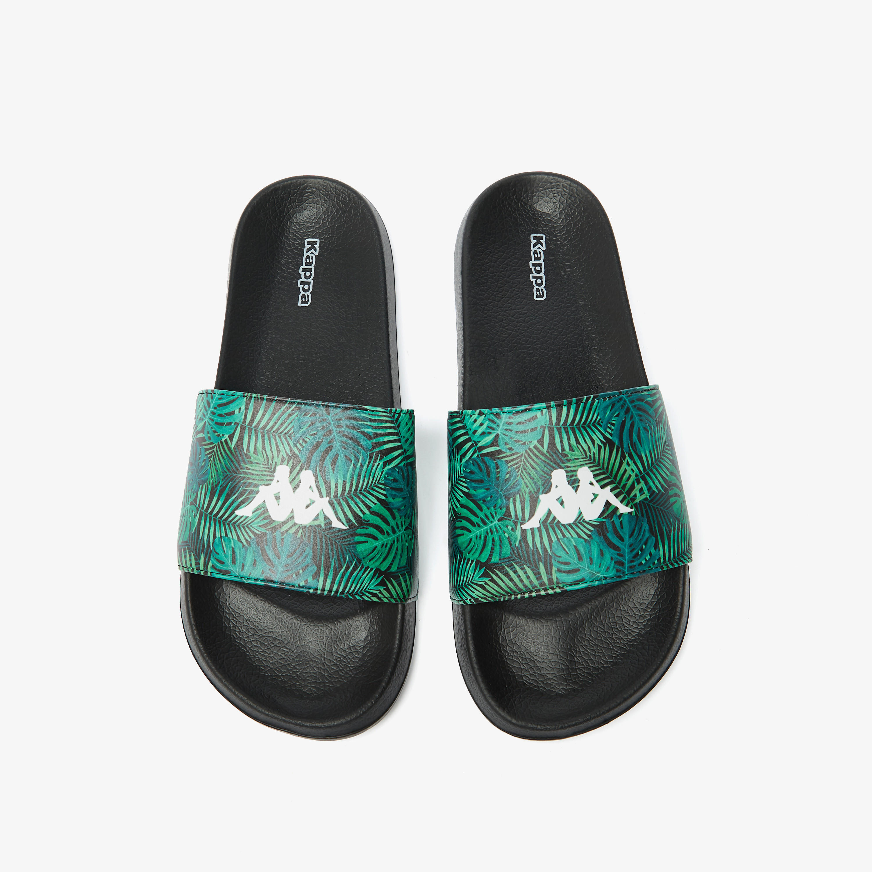 Kappa Men's Logo Print Slip-On Slides-men-shoes-flipflopsandslides-image-1