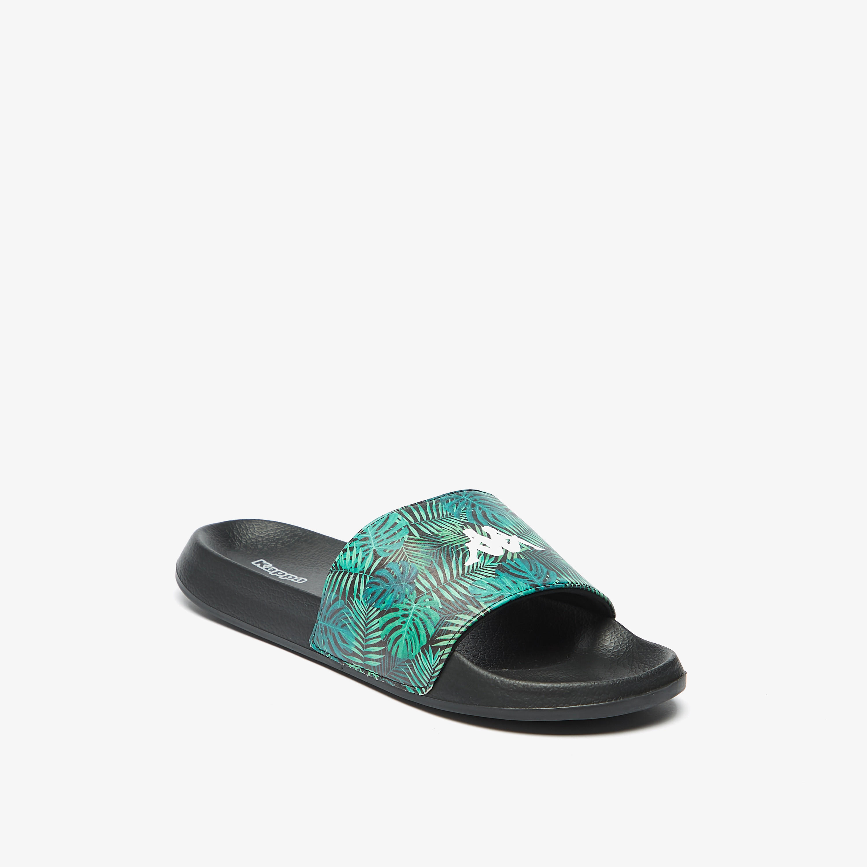Kappa Men's Logo Print Slip-On Slides-men-shoes-flipflopsandslides-image-2