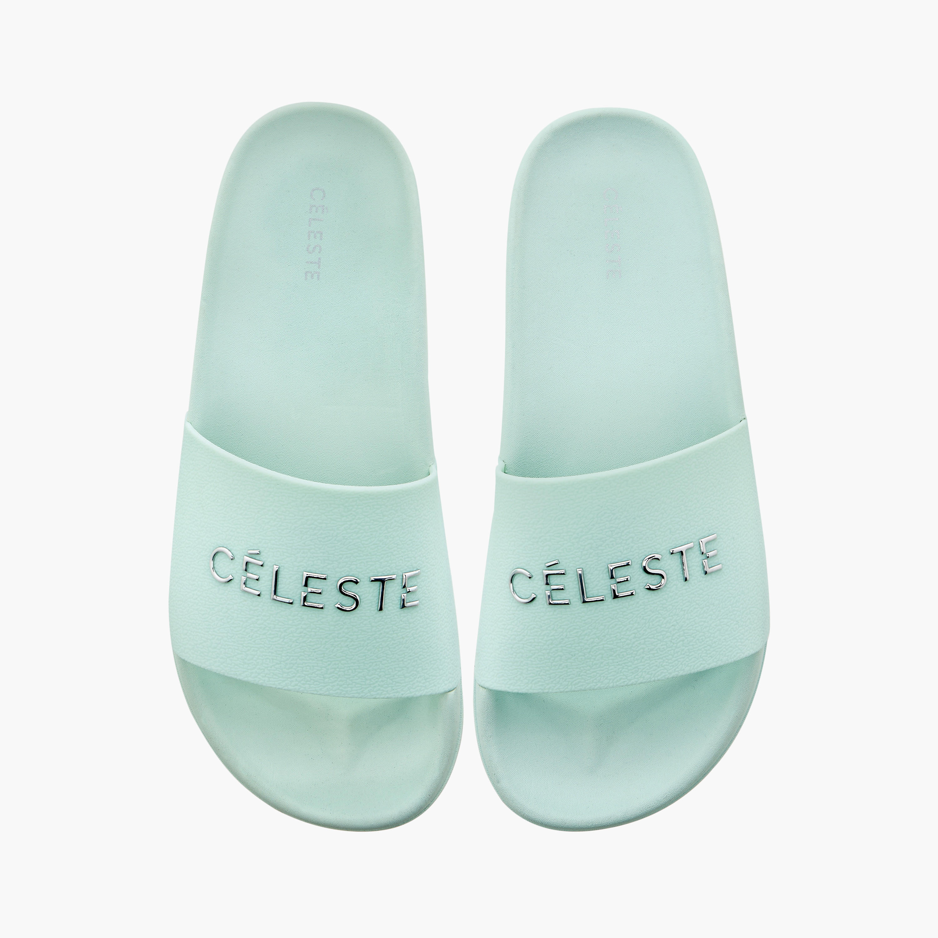Celeste Women's Logo Detail Slip-On Slides-women-shoes-flipflopsandslides-image-1