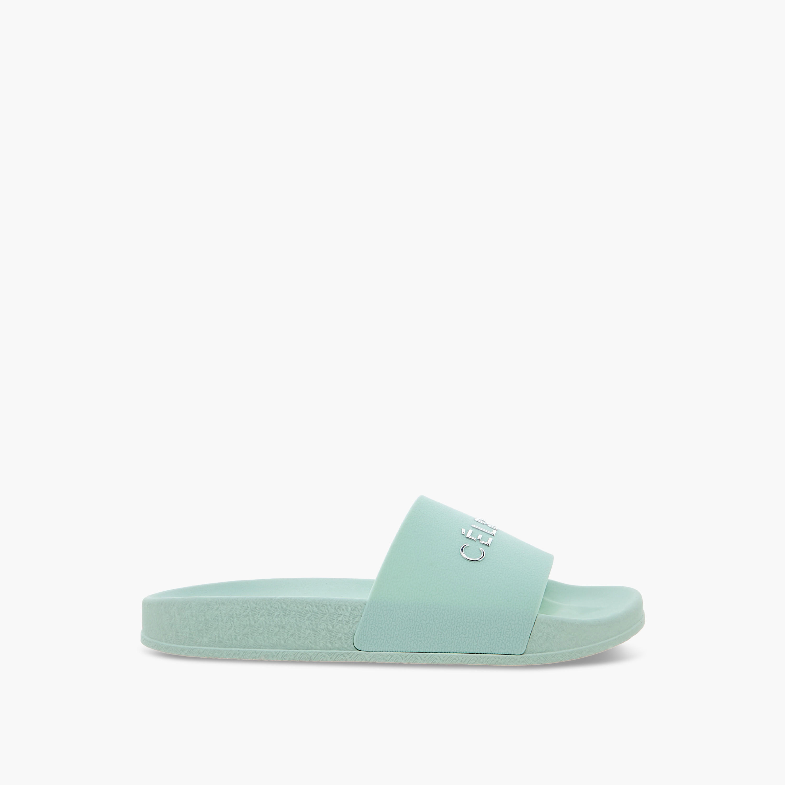 Celeste Women's Logo Detail Slip-On Slides-women-shoes-flipflopsandslides-image-2