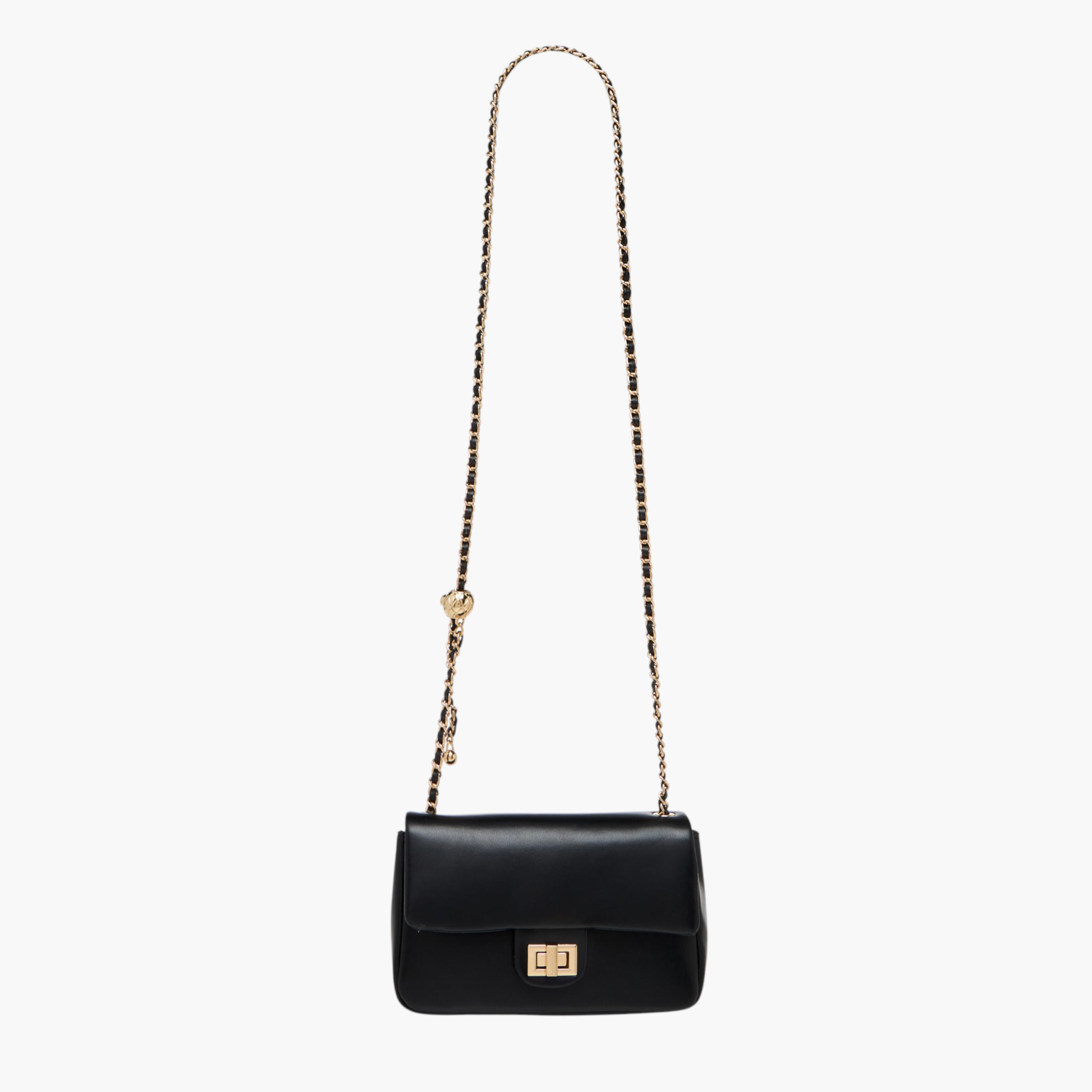 Flora Bella Solid Crossbody Bag with Twist Lock Closure-women-bagsandwallets-handbags-image-3