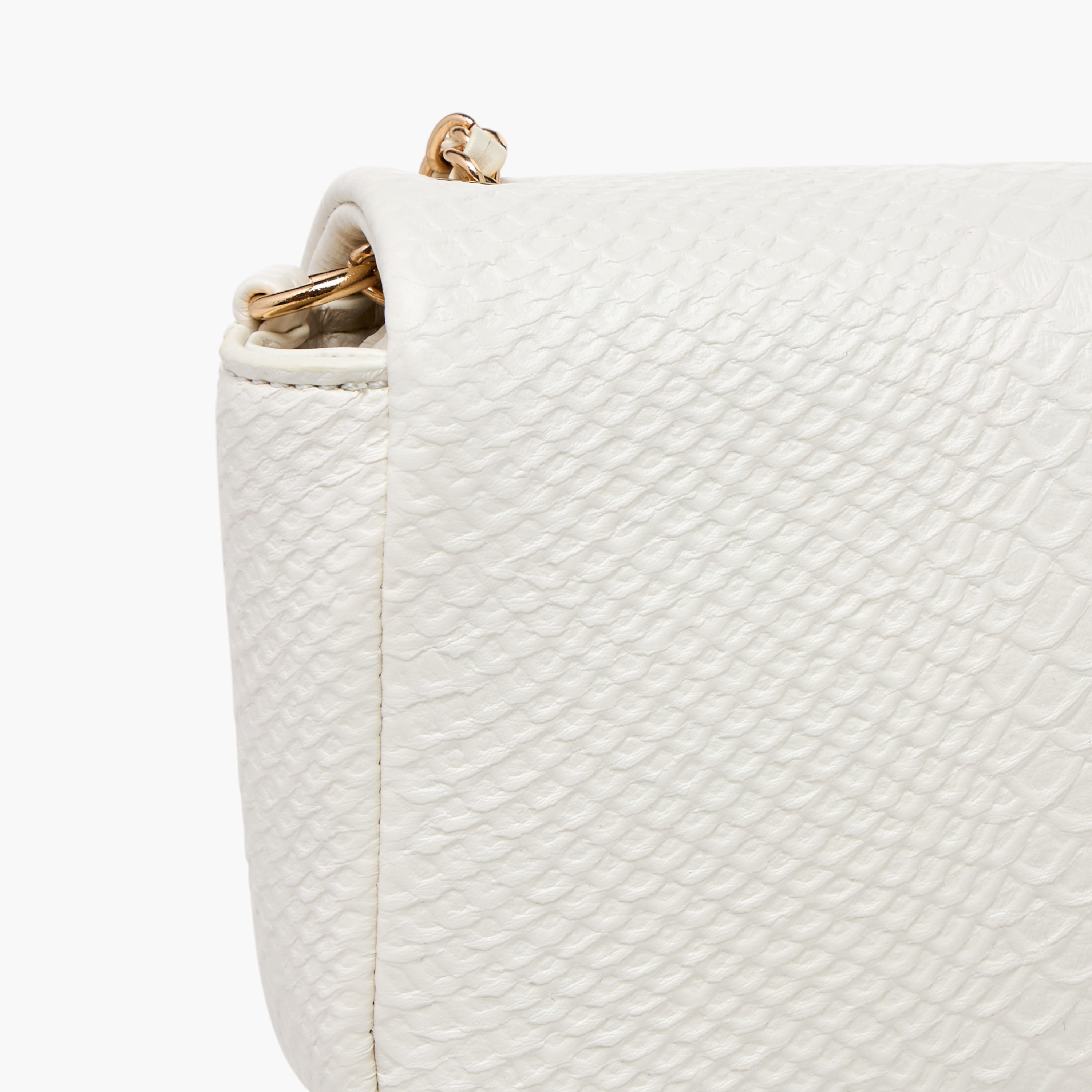 Flora Bella Textured Crossbody Bag with Chain Strap and Twist Lock Closure-women-bagsandwallets-handbags-image-6
