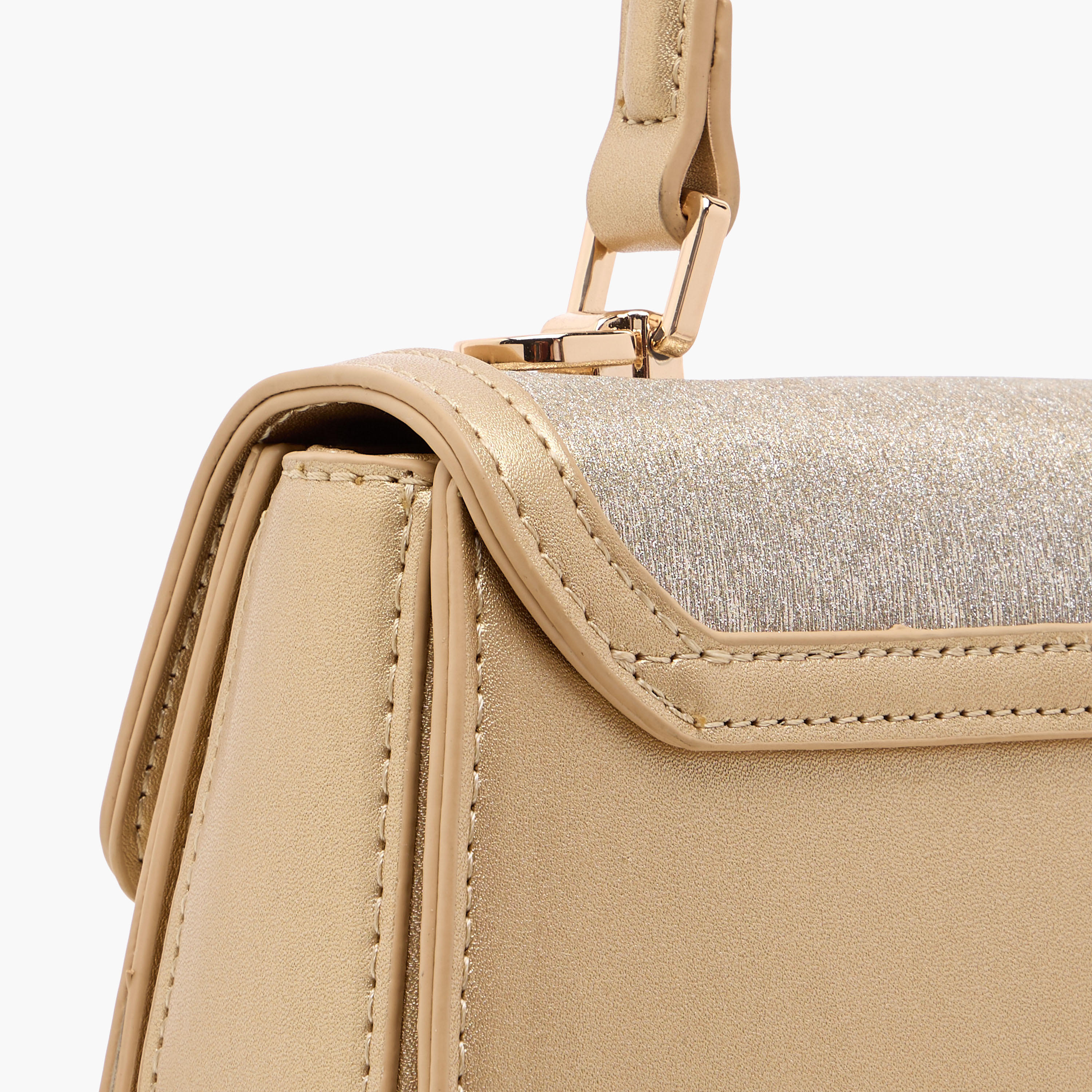 Flora Bella Panelled Satchel Bag with Detachable Strap and Button Closure-women-bagsandwallets-handbags-image-5