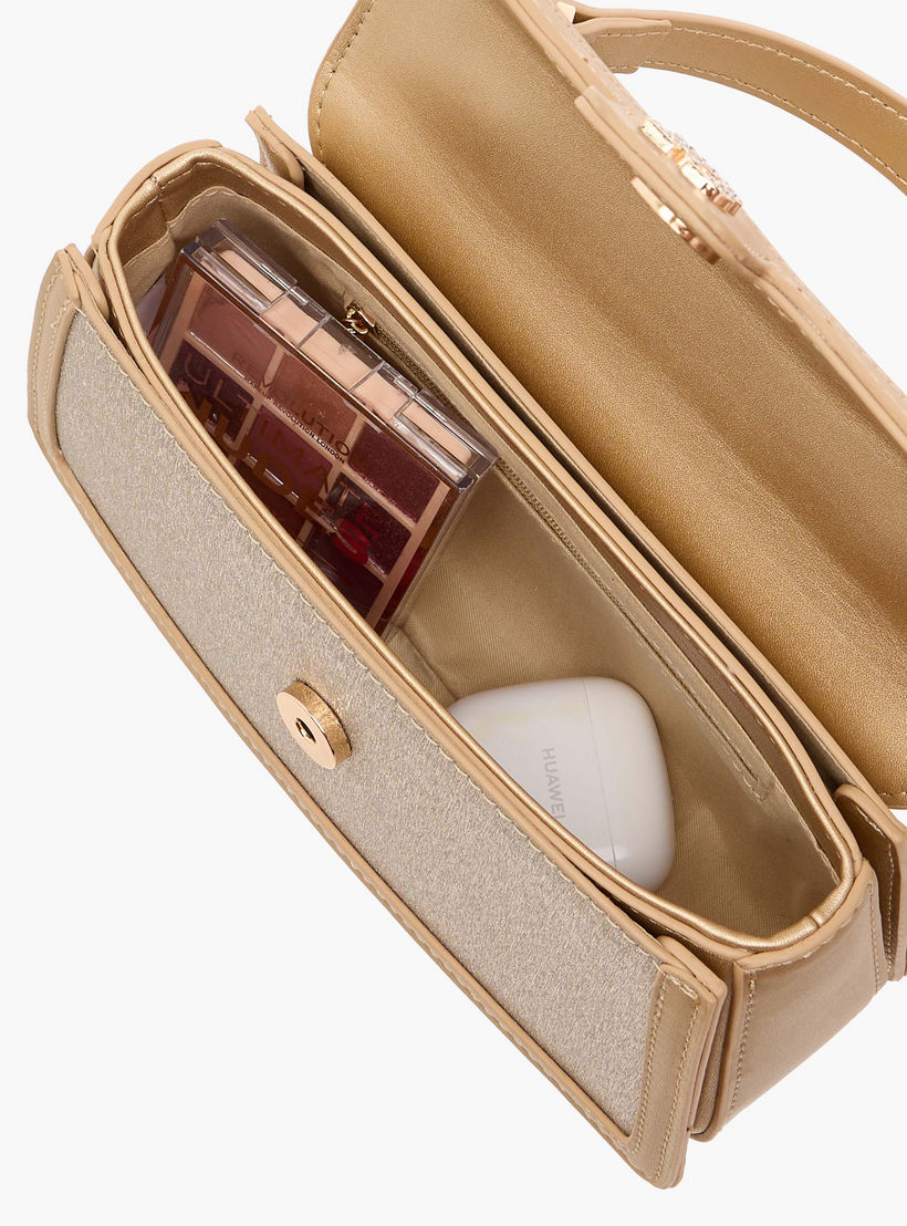 Flora Bella Panelled Satchel Bag with Detachable Strap and Button Closure-women-bagsandwallets-handbags-image-7