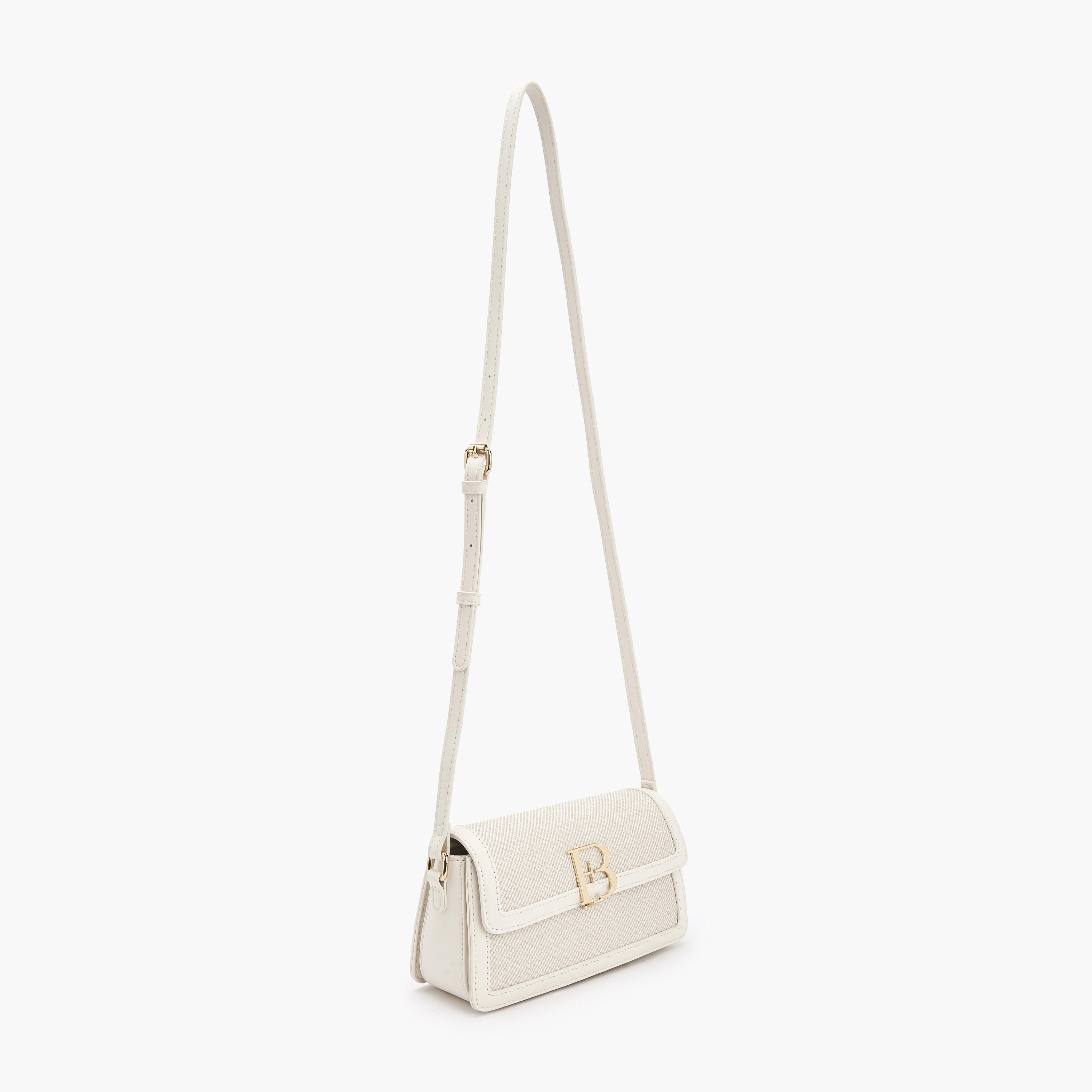 شنطة كروس بودي بارزة الملمس وحزام كتف قابل للتعديل من فلورا بيلا-women-bagsandwallets-handbags-image-3