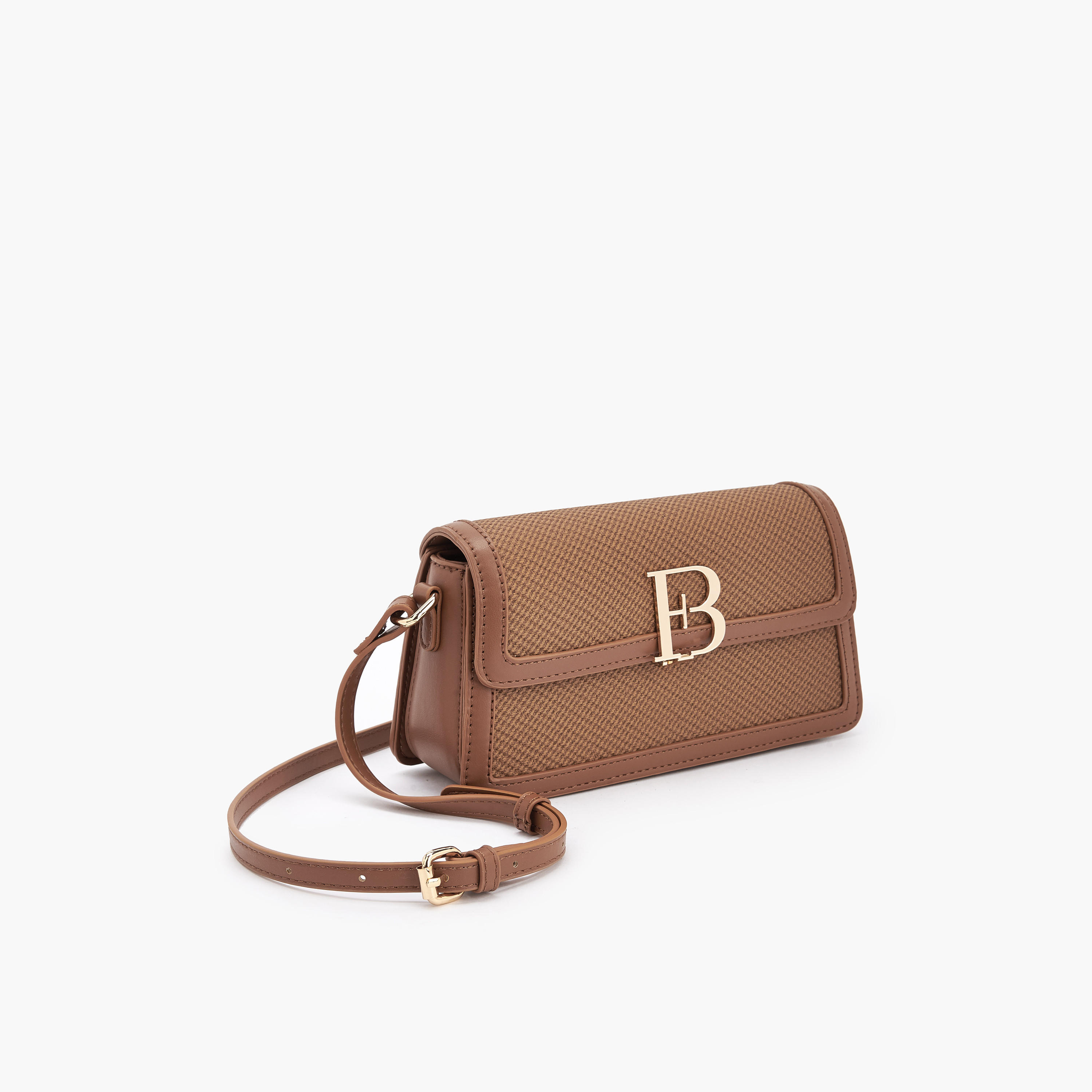 Flora Bella Textured Crossbody Bag with Adjustable Shoulder Strap-women-bagsandwallets-handbags-image-4