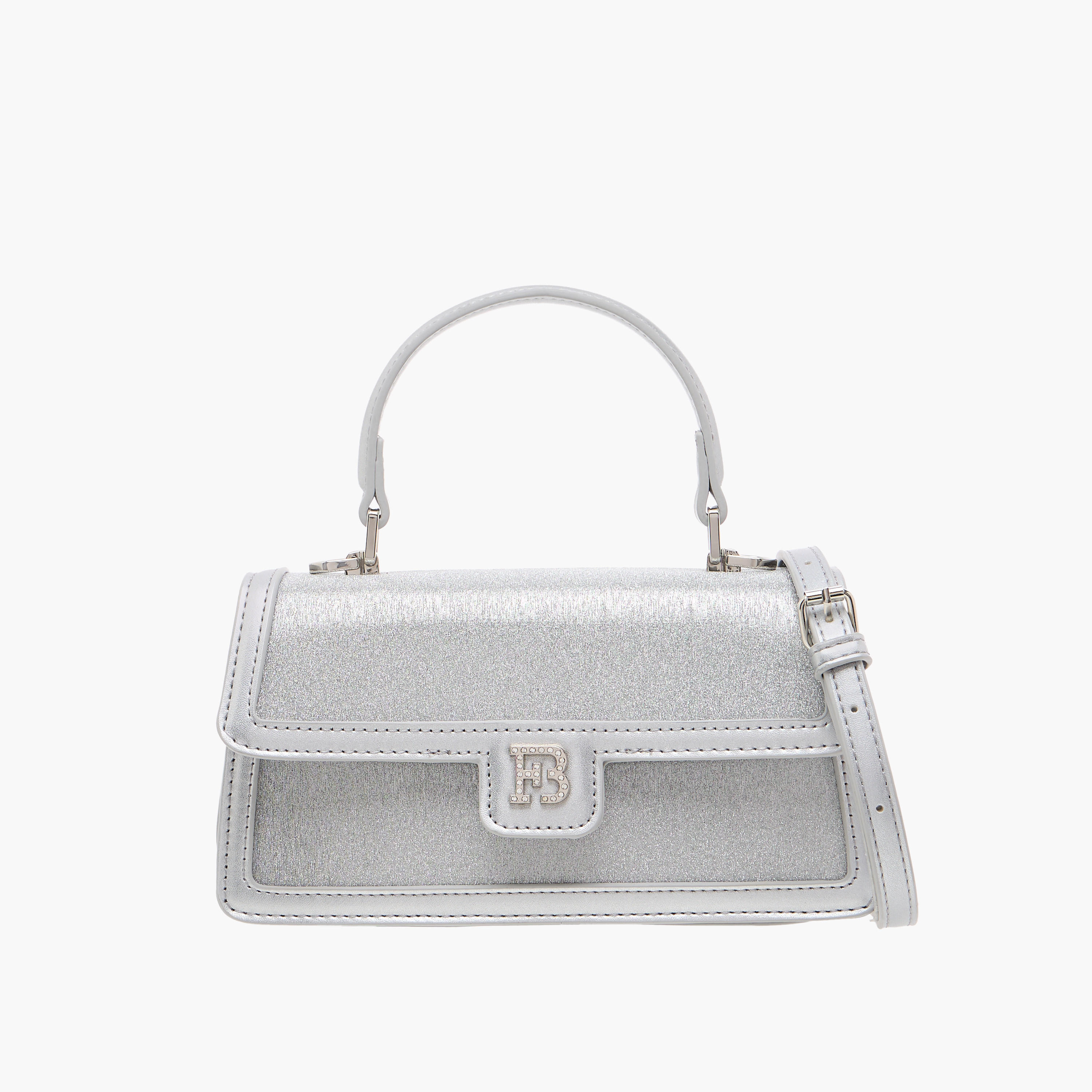 شنطة ساتشيل بحزام قابل للفصل وزر إغلاق من فلورا بيلا-women-bagsandwallets-handbags-image-1