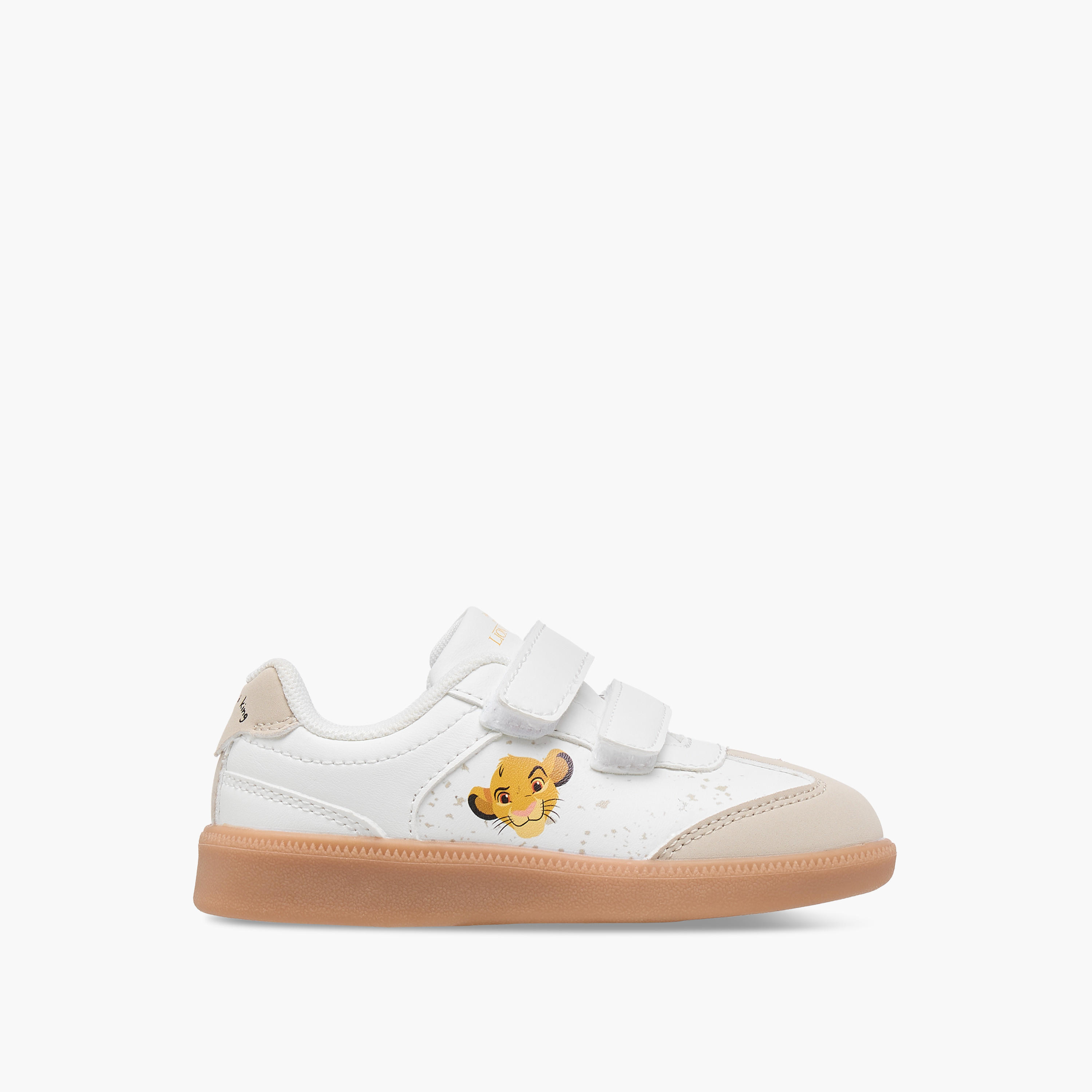 Disney The Lion King Print Sneakers with Hook and Loop Closure-boys-shoes-sneakers-image-3