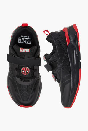 حذاء سنيكرز بشريط إغلاق لاصق وزخارف سبايدر مان-boys-shoes-sneakers-image-1