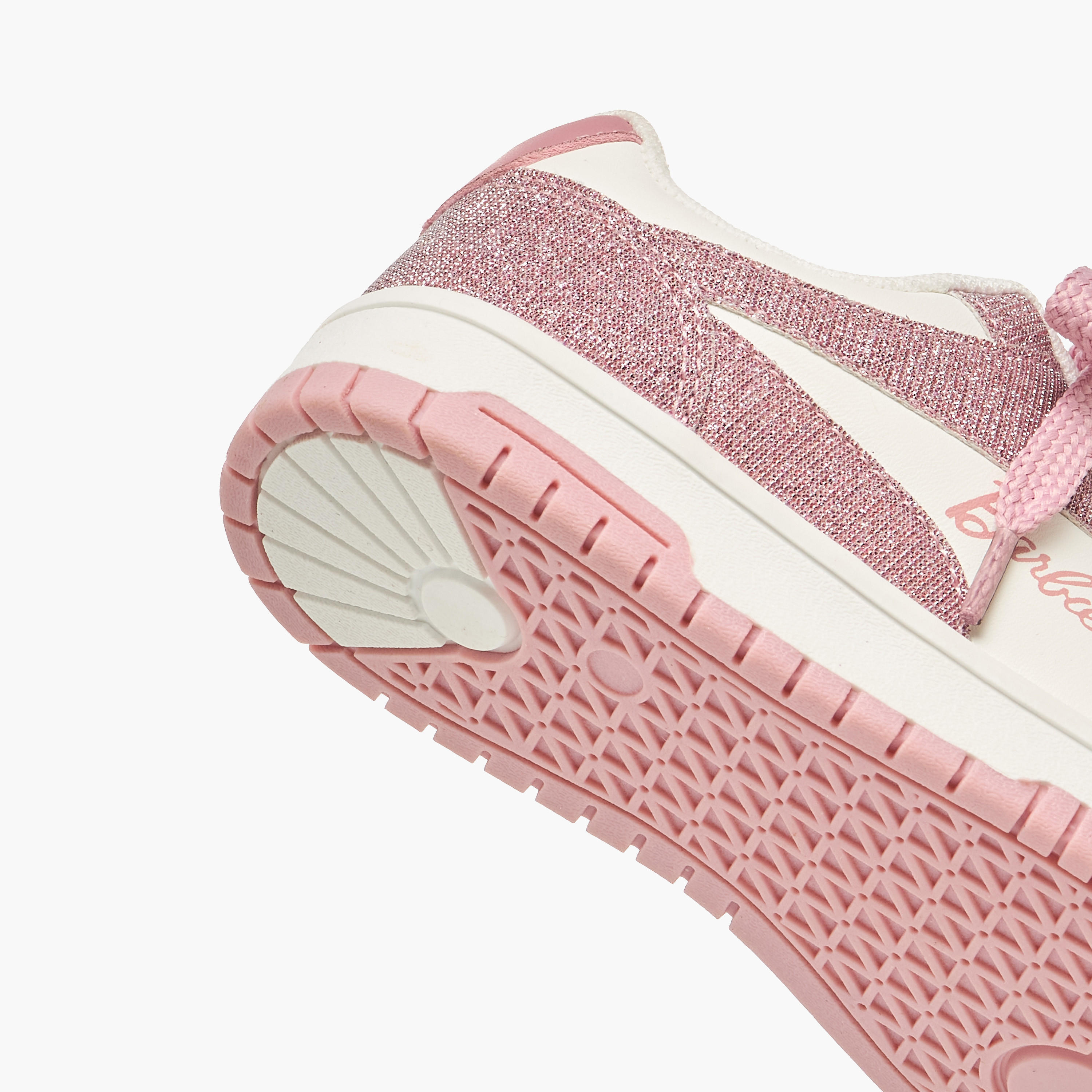 Barbie Girls Panelled Lace-Up Sneakers-girls-shoes-sneakers-image-5