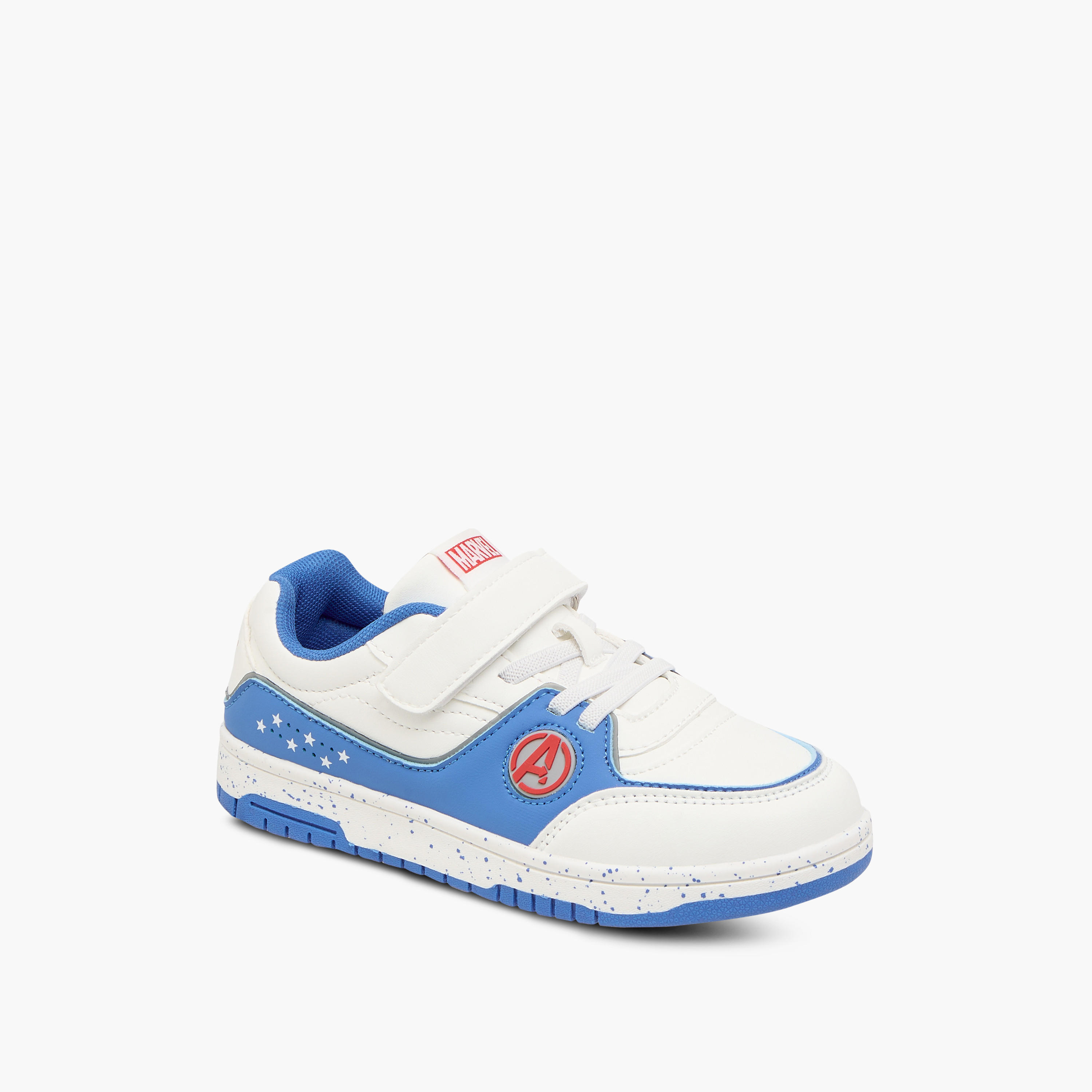 Marvel Avengers Applique Sneakers with Hook and Loop Closure-boys-shoes-sneakers-image-2