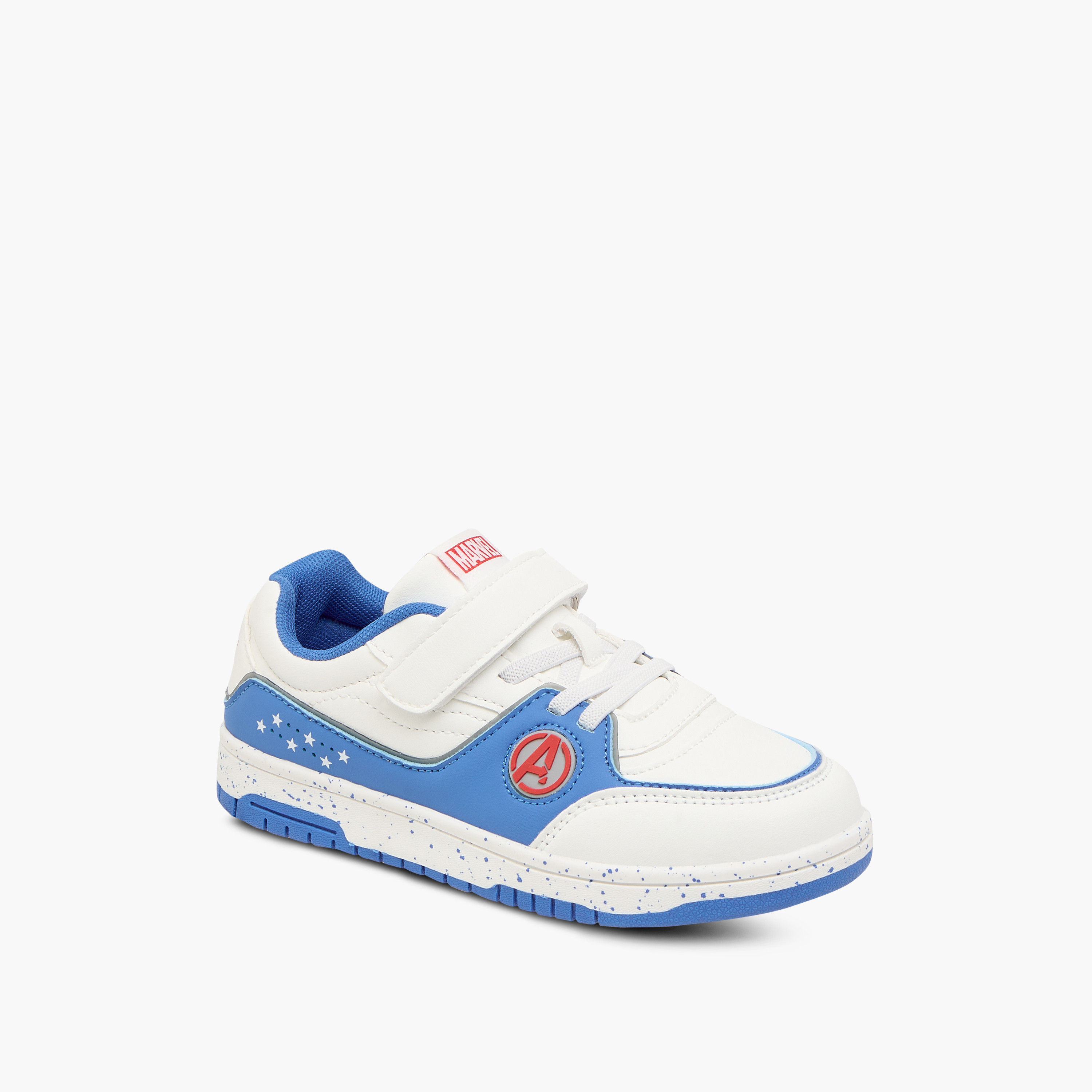 حذاء سنيكرز بشريط إغلاق لاصق وزخارف أفينجرز من مارفل-boys-shoes-sneakers-image-2