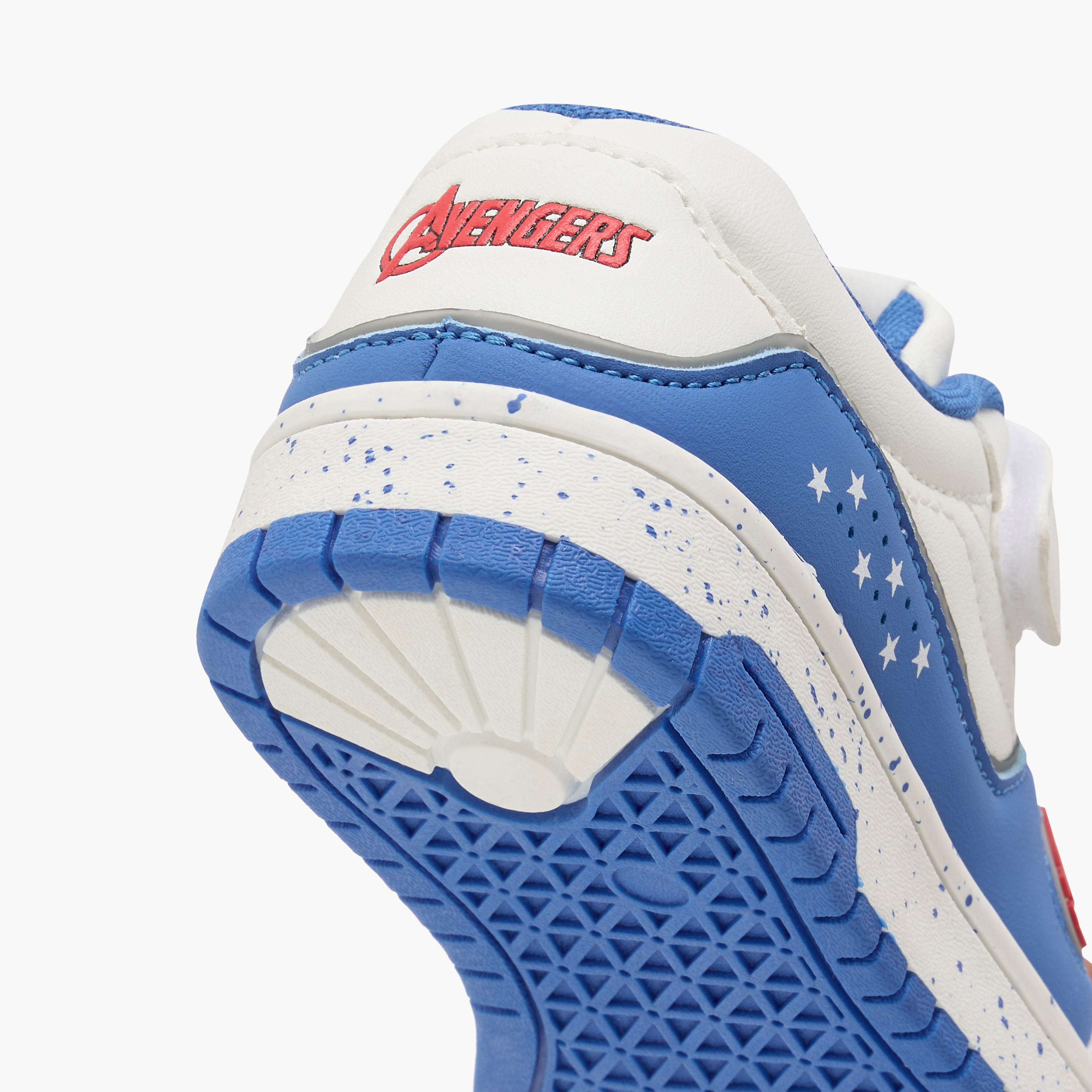 Marvel Avengers Applique Sneakers with Hook and Loop Closure-boys-shoes-sneakers-image-5