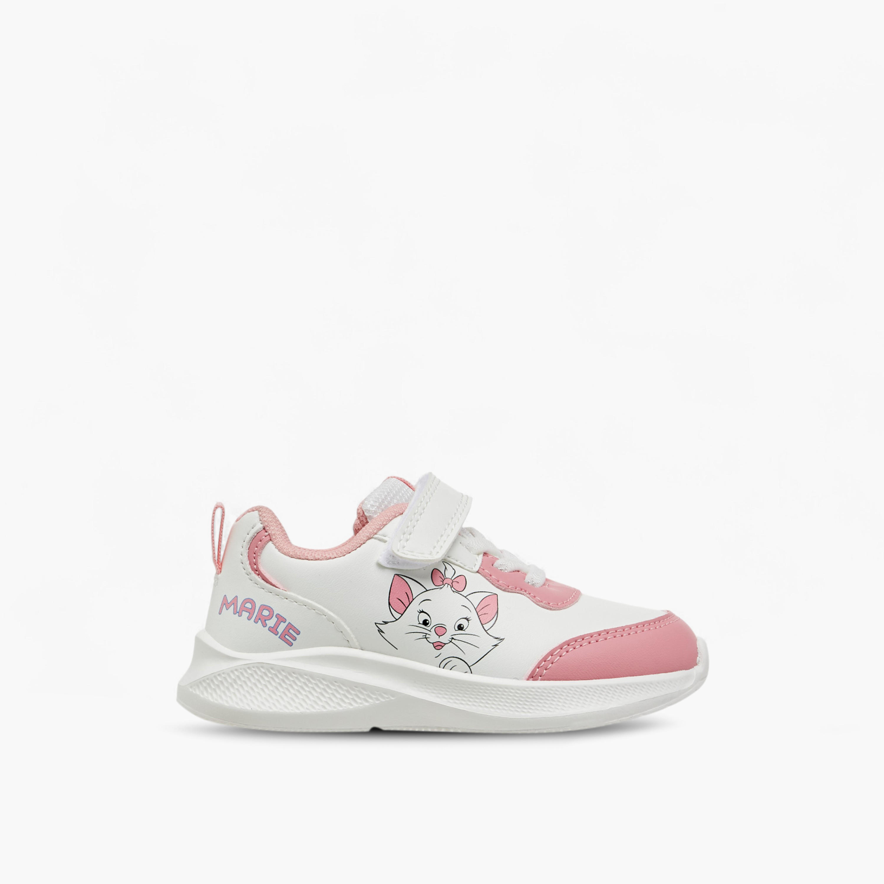 Disney Marie Print Sneakers with Hook and Loop Closure-girls-shoes-sneakers-image-3