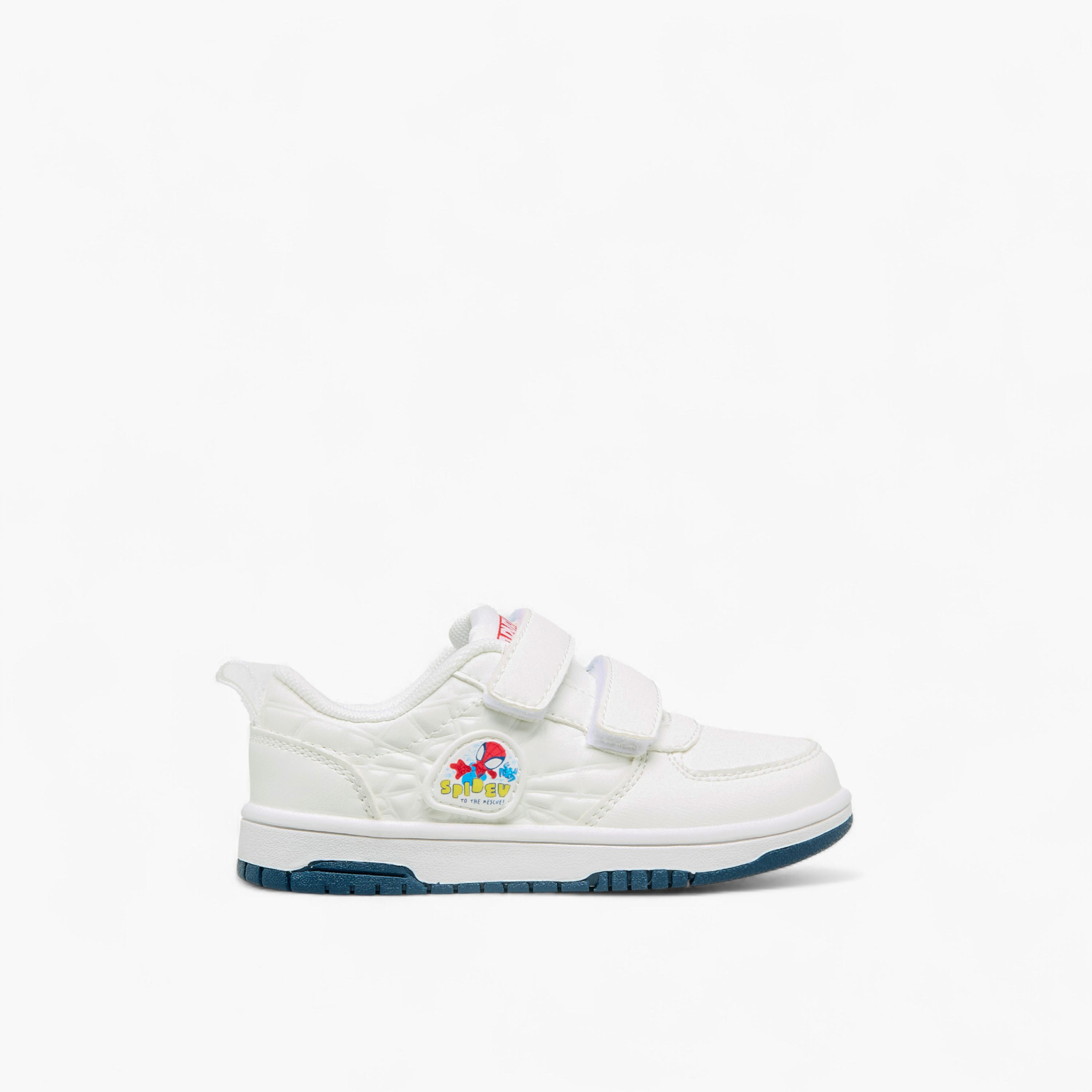 حذاء سنيكرز بزخارف سبايدر مان وشريط إغلاق لاصق للأولاد من مارفل-boys-shoes-sneakers-image-3