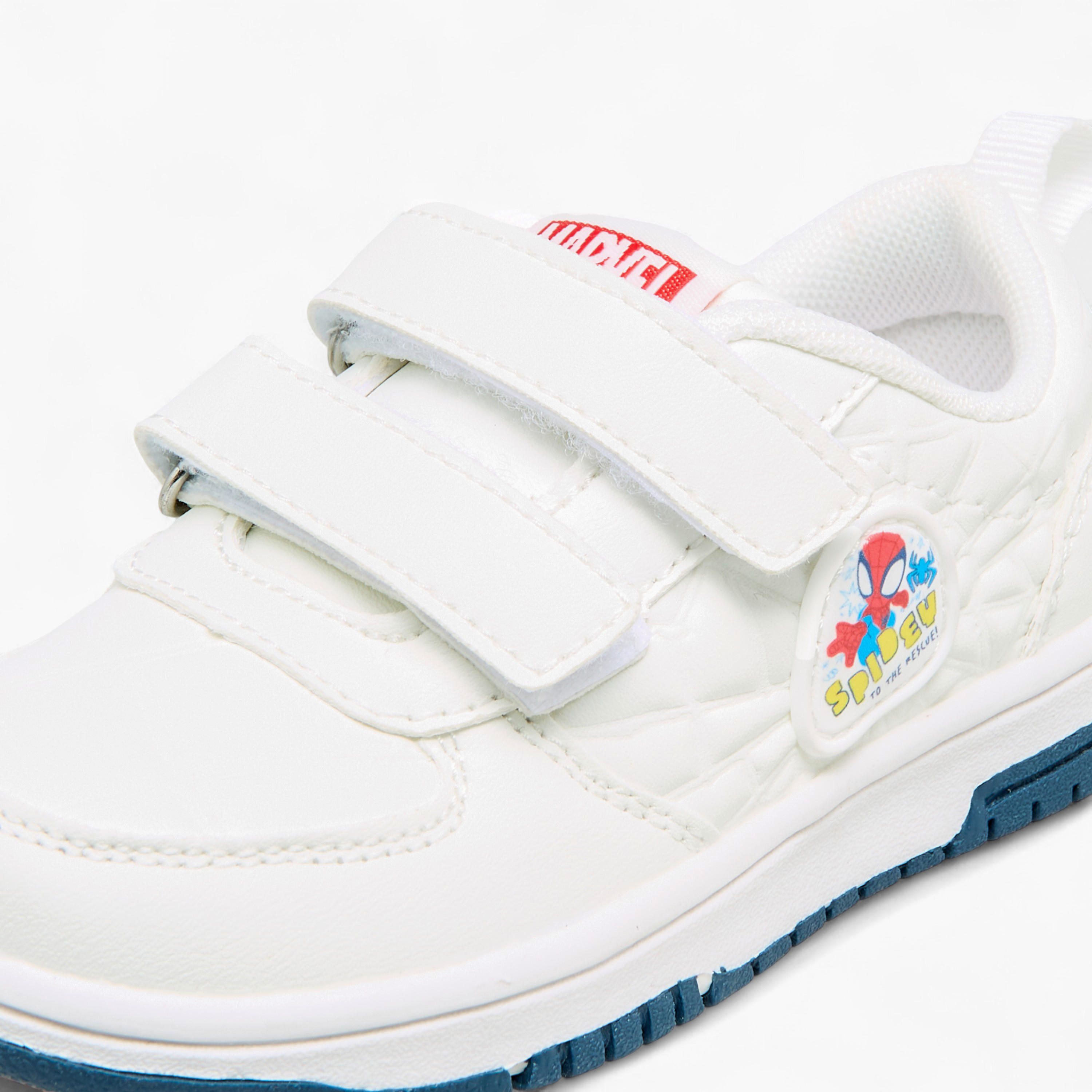 حذاء سنيكرز بزخارف سبايدر مان وشريط إغلاق لاصق للأولاد من مارفل-boys-shoes-sneakers-image-4