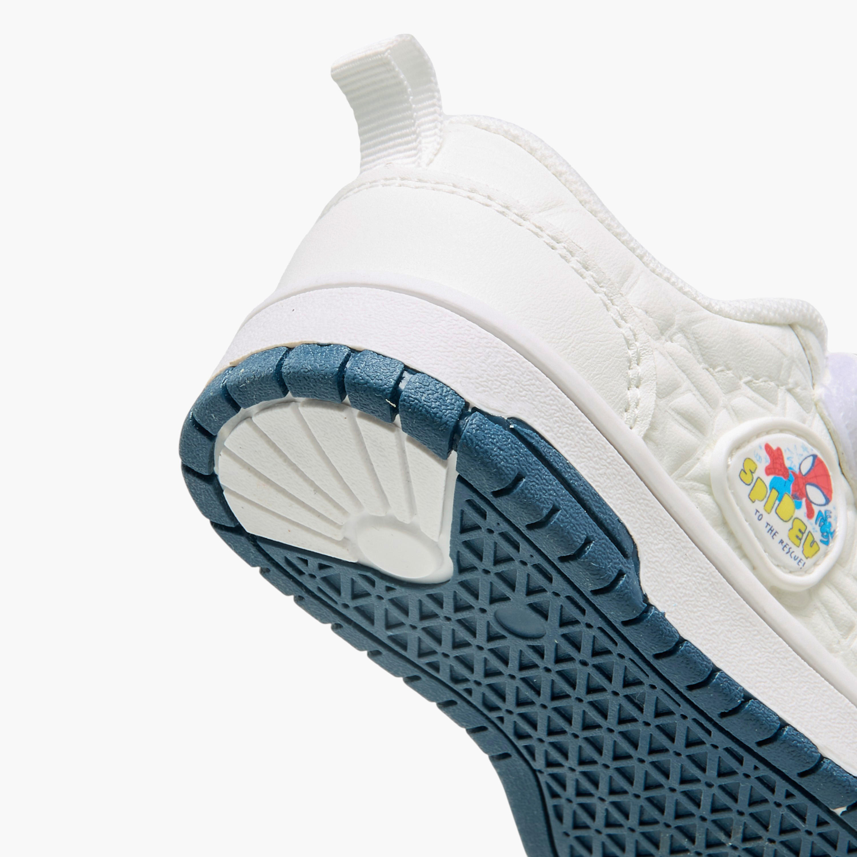 حذاء سنيكرز بزخارف سبايدر مان وشريط إغلاق لاصق للأولاد من مارفل-boys-shoes-sneakers-image-5