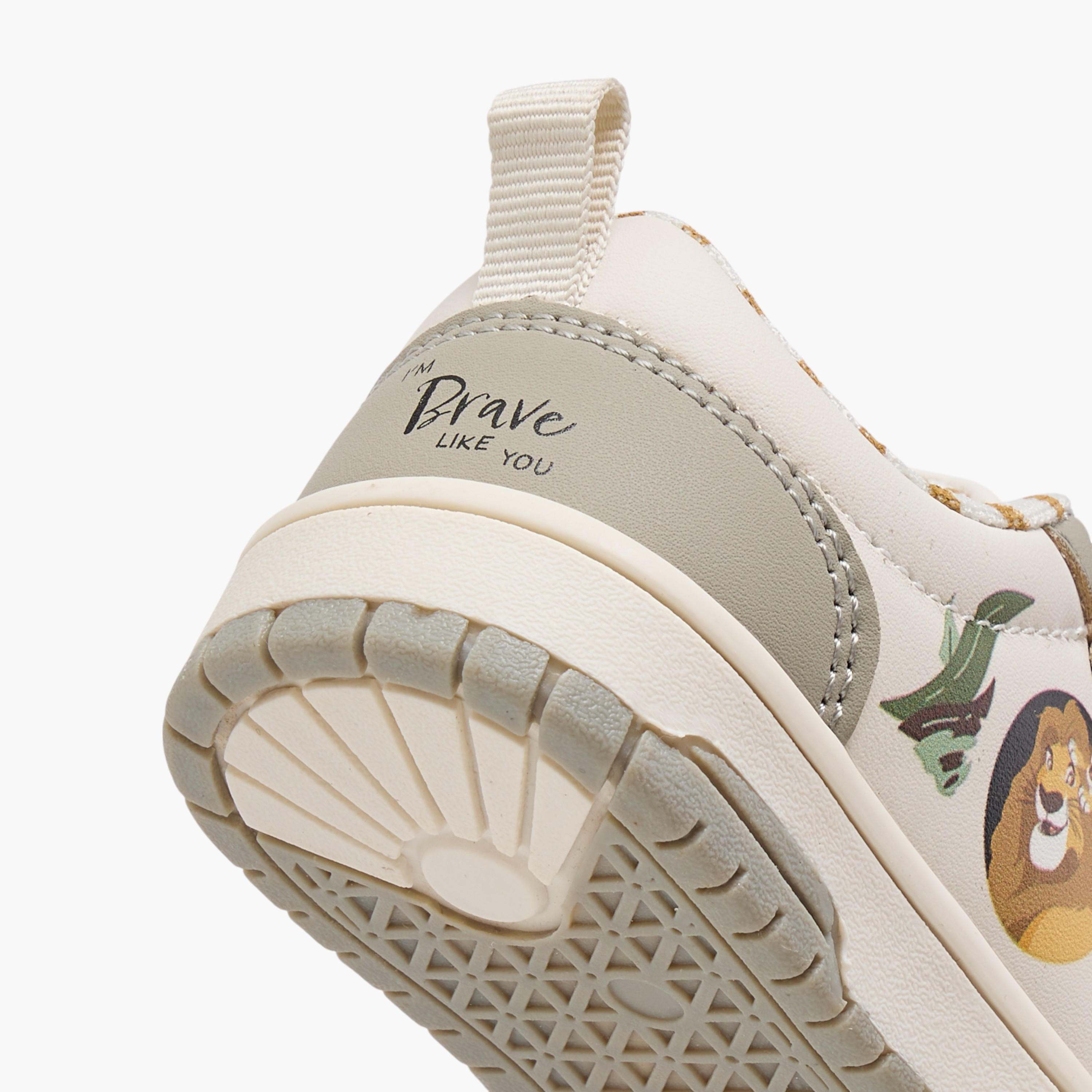 Disney Lion King Print Sneakers with Hook and Loop Closure-boys-shoes-sneakers-image-5