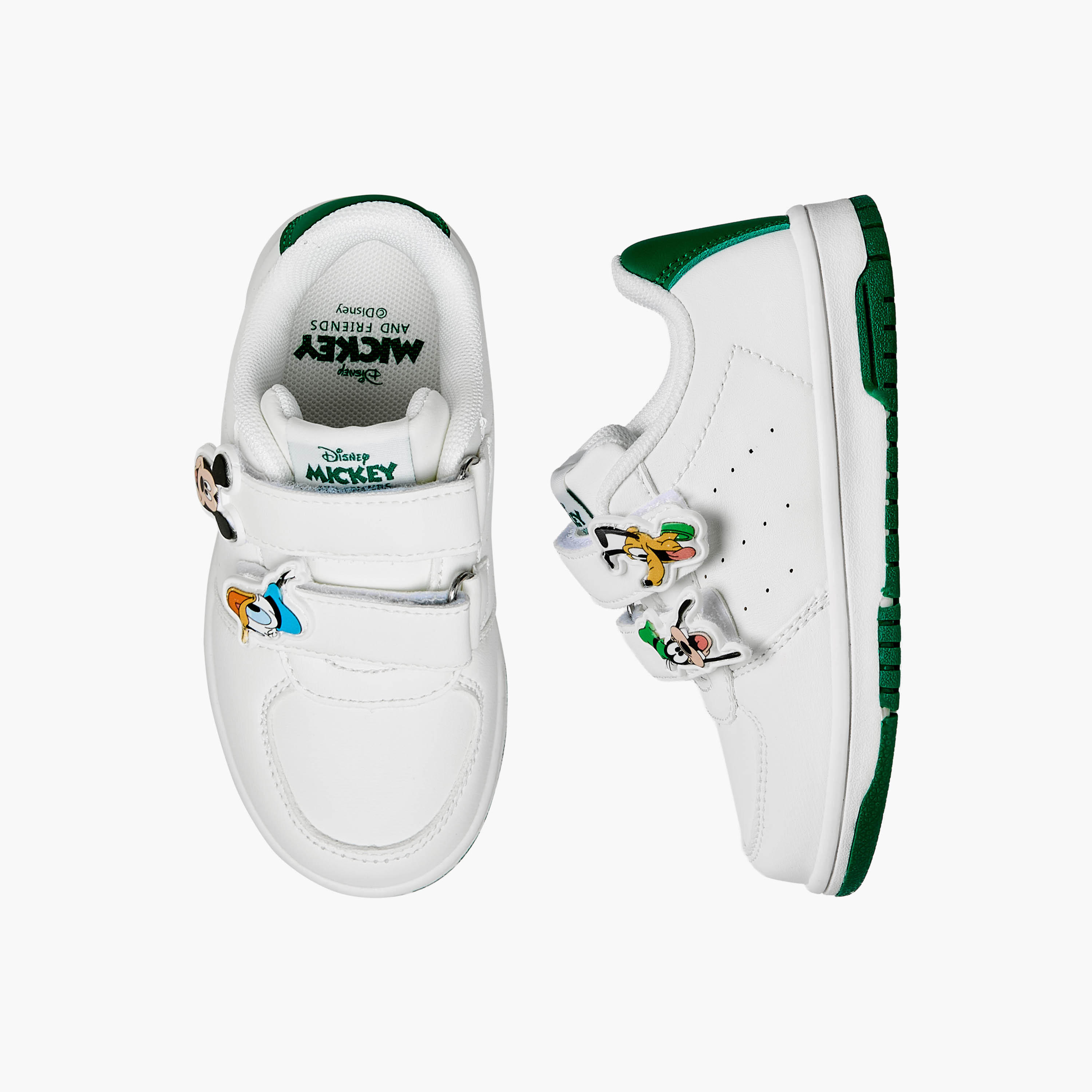 Disney Boys Mickey Mouse Applique Hook & Loop Sneakers-boys-shoes-sneakers-image-1