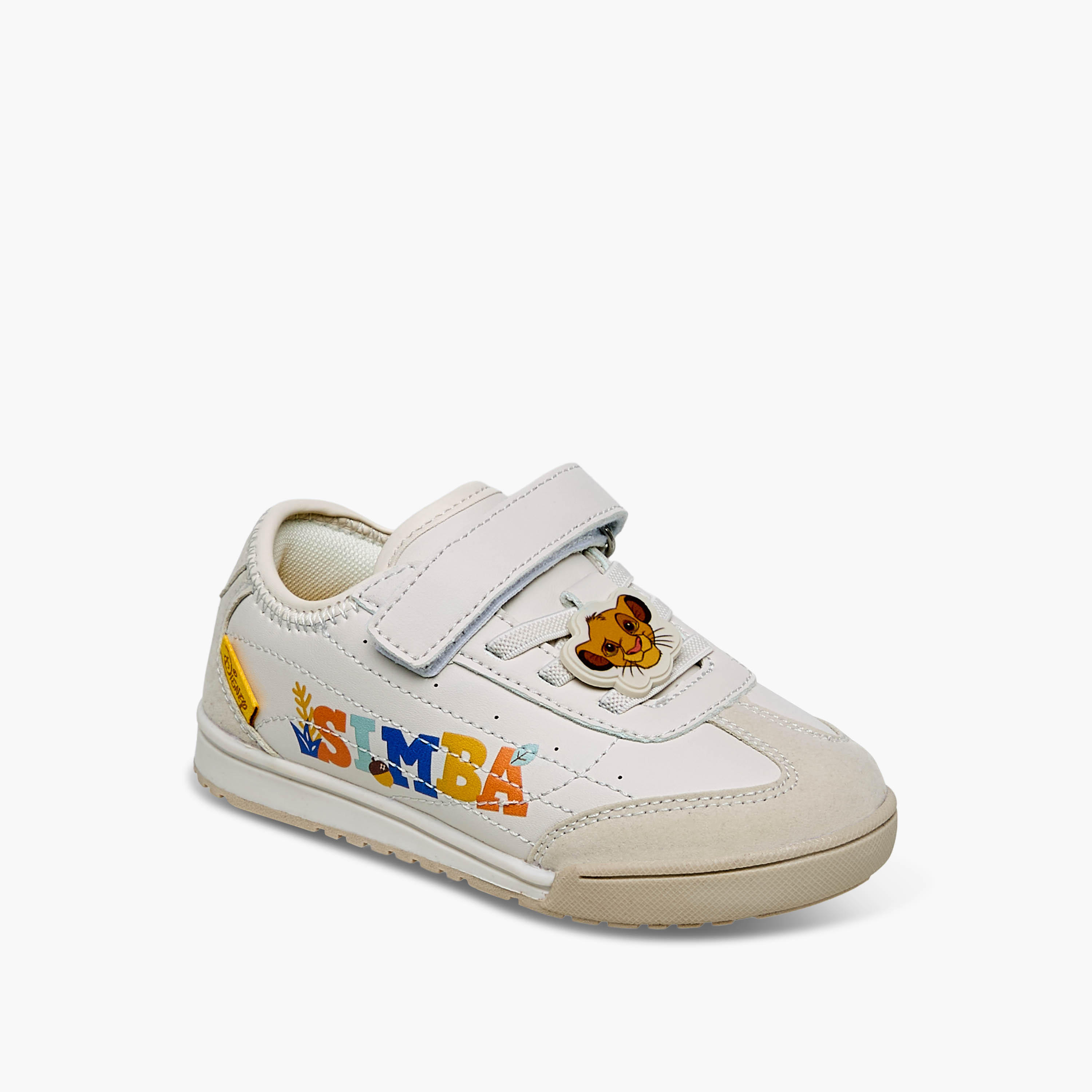 Disney Boys Simba Print Hook & Loop Sneakers-boys-shoes-sneakers-image-2