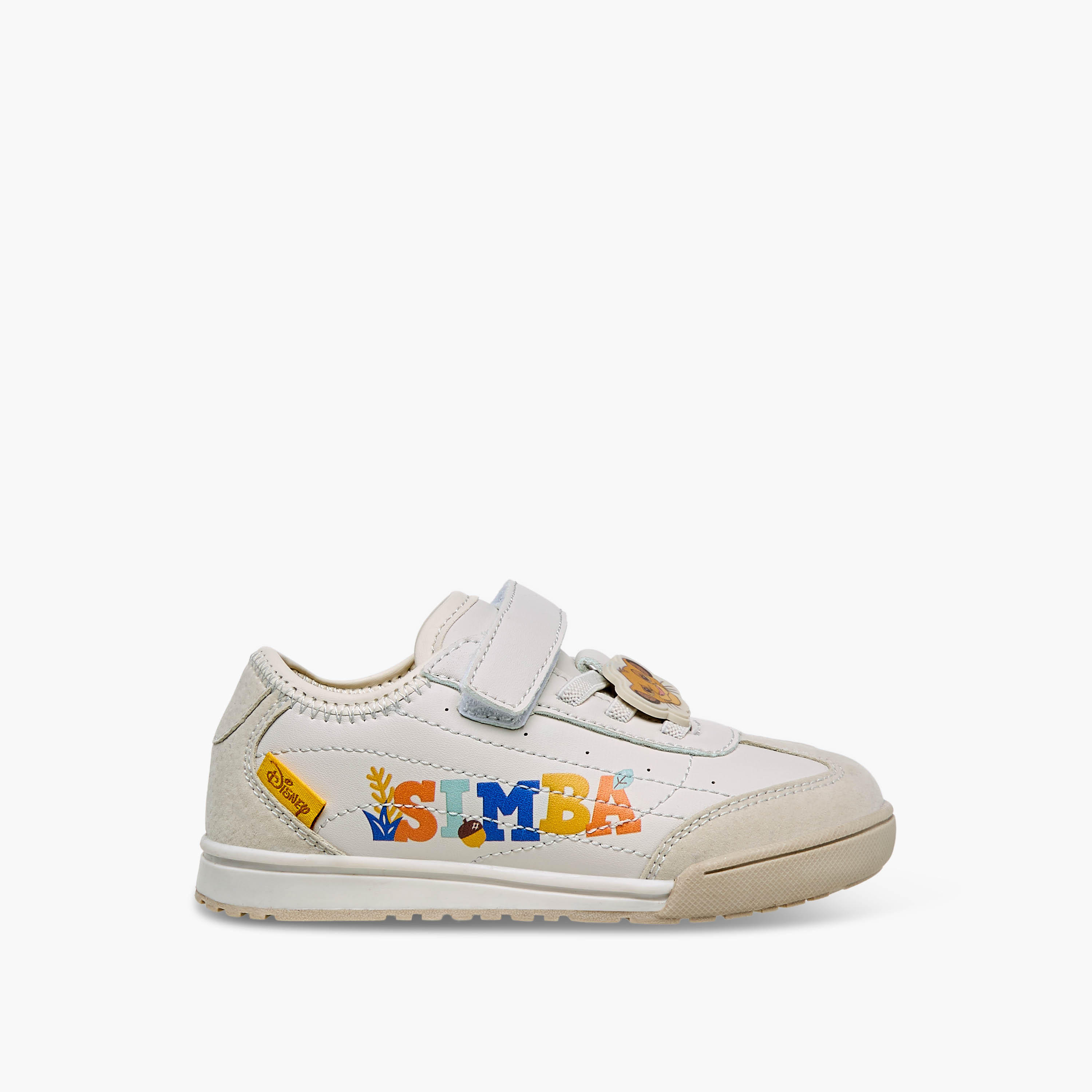 Disney Boys Simba Print Hook & Loop Sneakers-boys-shoes-sneakers-image-3