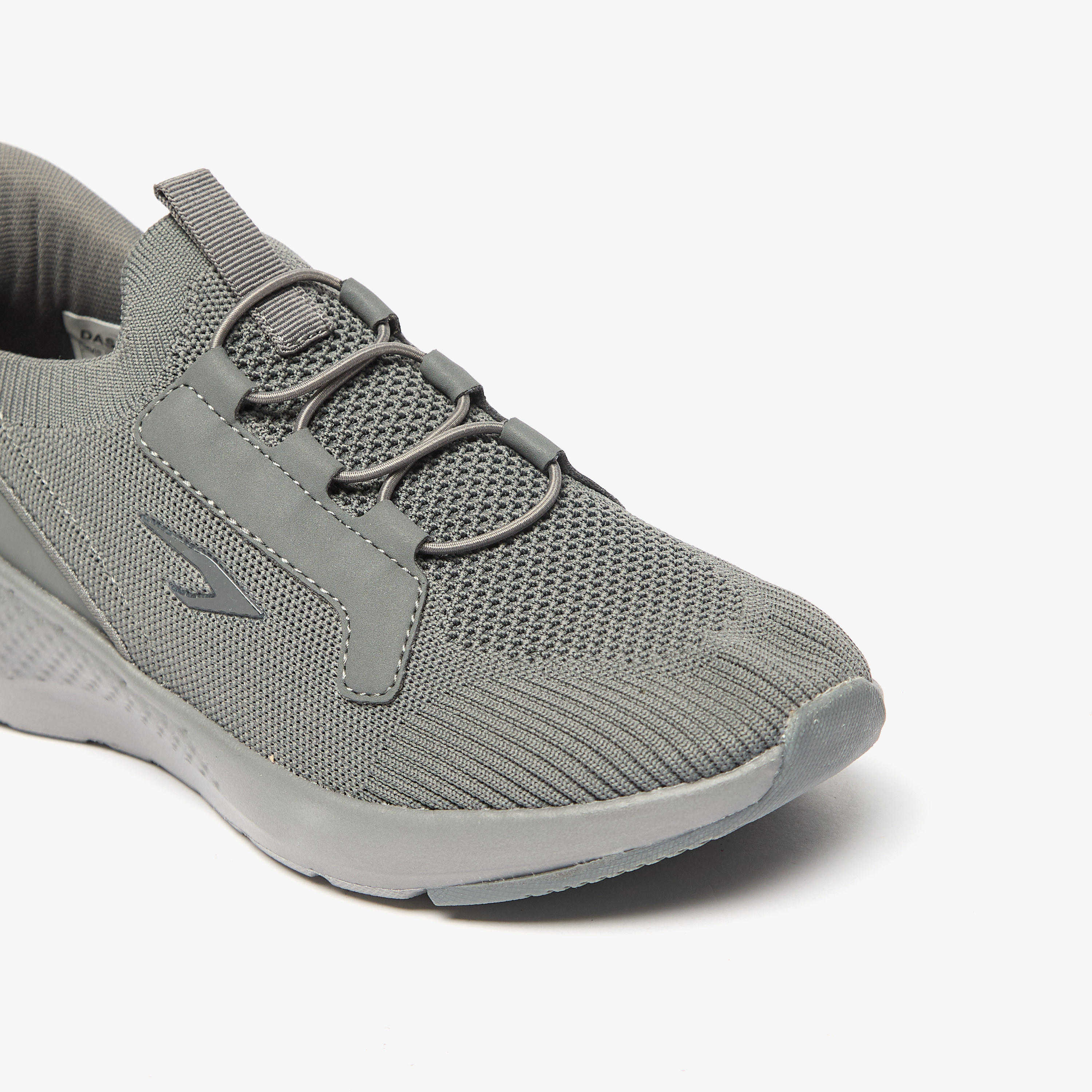 Dash Textured Lightweight Sports Shoes with Lace-Up Closure-women-shoes-sneakers-image-5