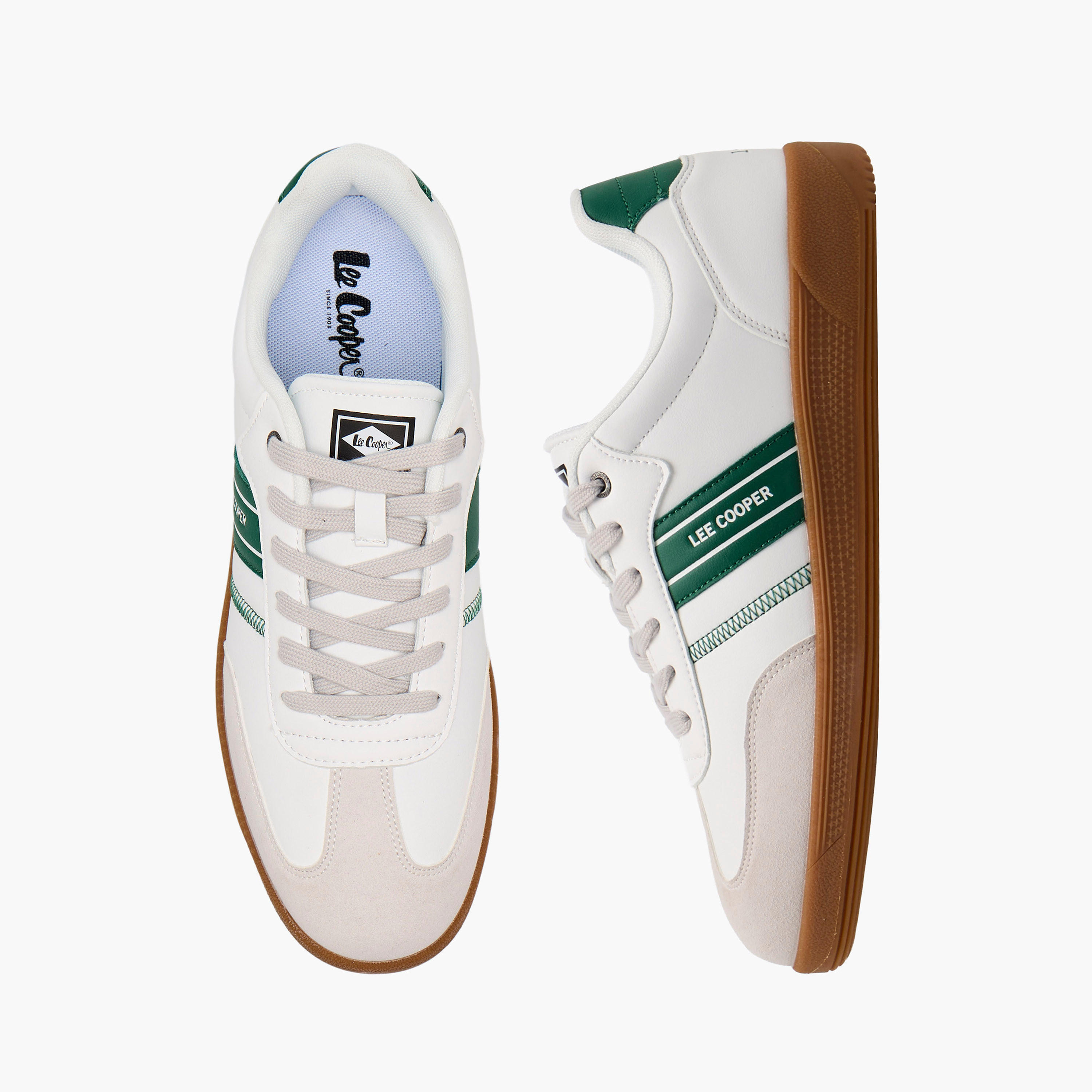 Lee Cooper Men Lace-Up Ankle Sneakers-men-shoes-sneakers-image-1