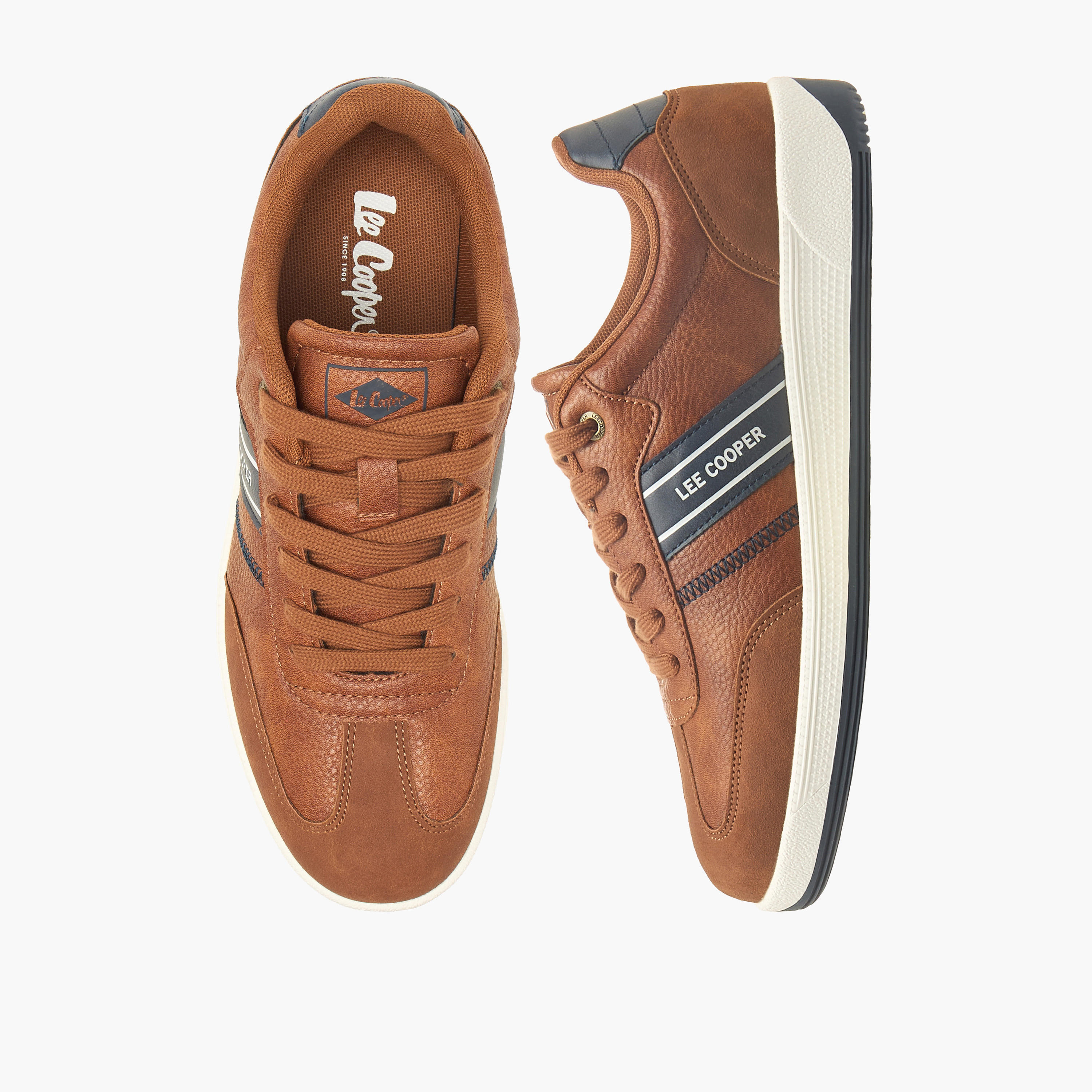Lee Cooper Men Lace-Up Sneakers-men-shoes-sneakers-image-1