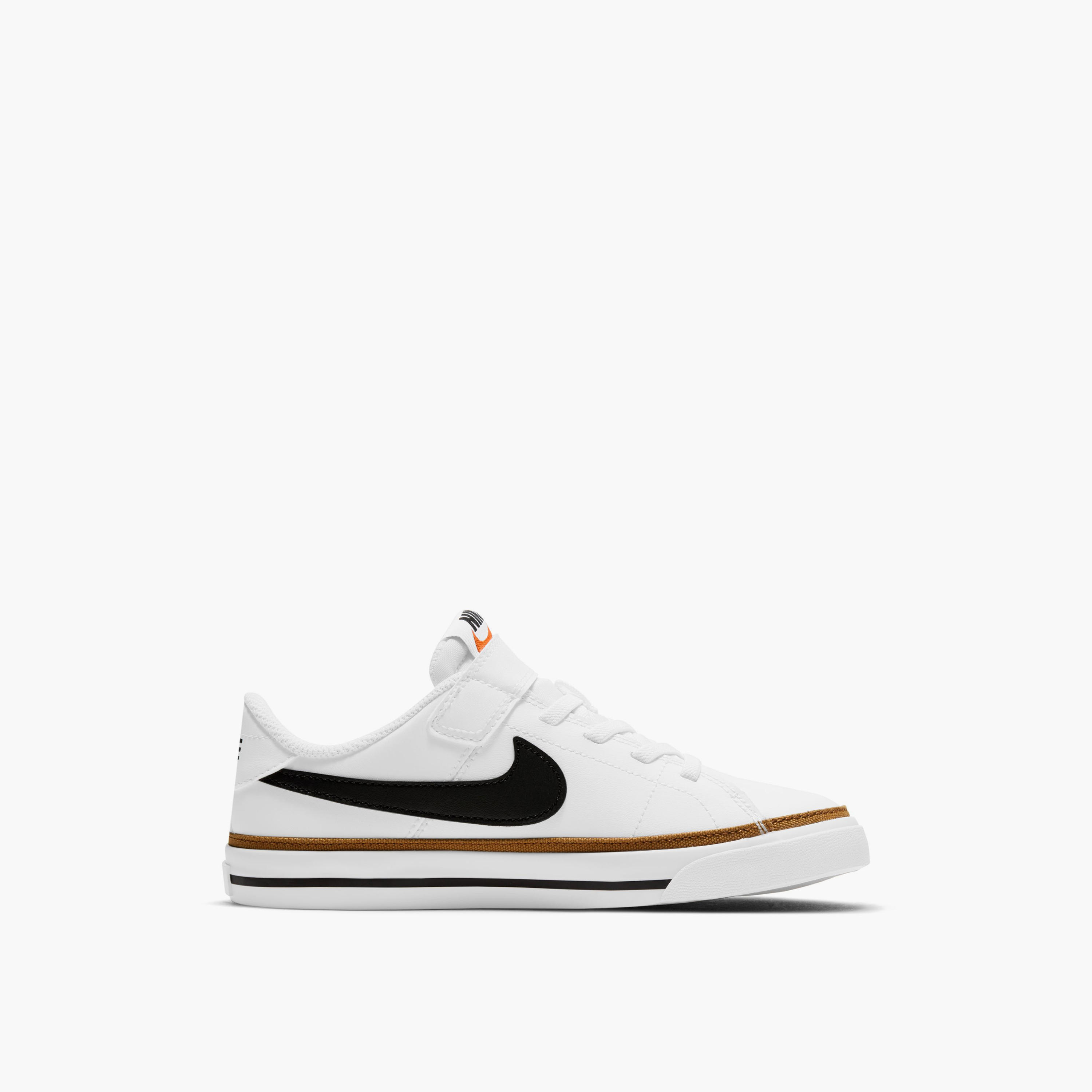 Nike Boys' COURT LEGACY BPV Sneakers with Hook and Loop Closure - DA5381-102-boys-shoes-sneakers-image-1