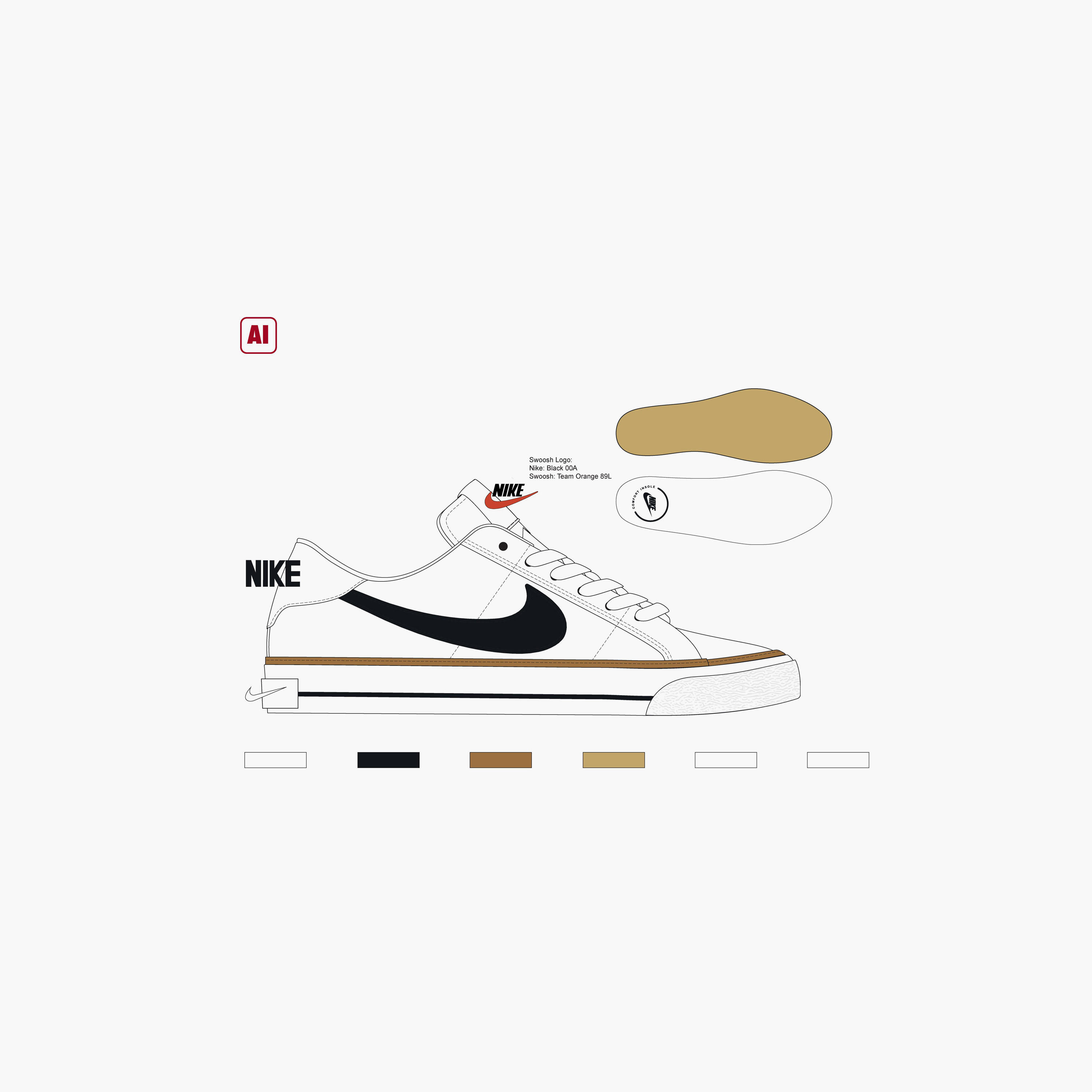 Nike Boys' COURT LEGACY BPV Sneakers with Hook and Loop Closure - DA5381-102-boys-shoes-sneakers-image-2