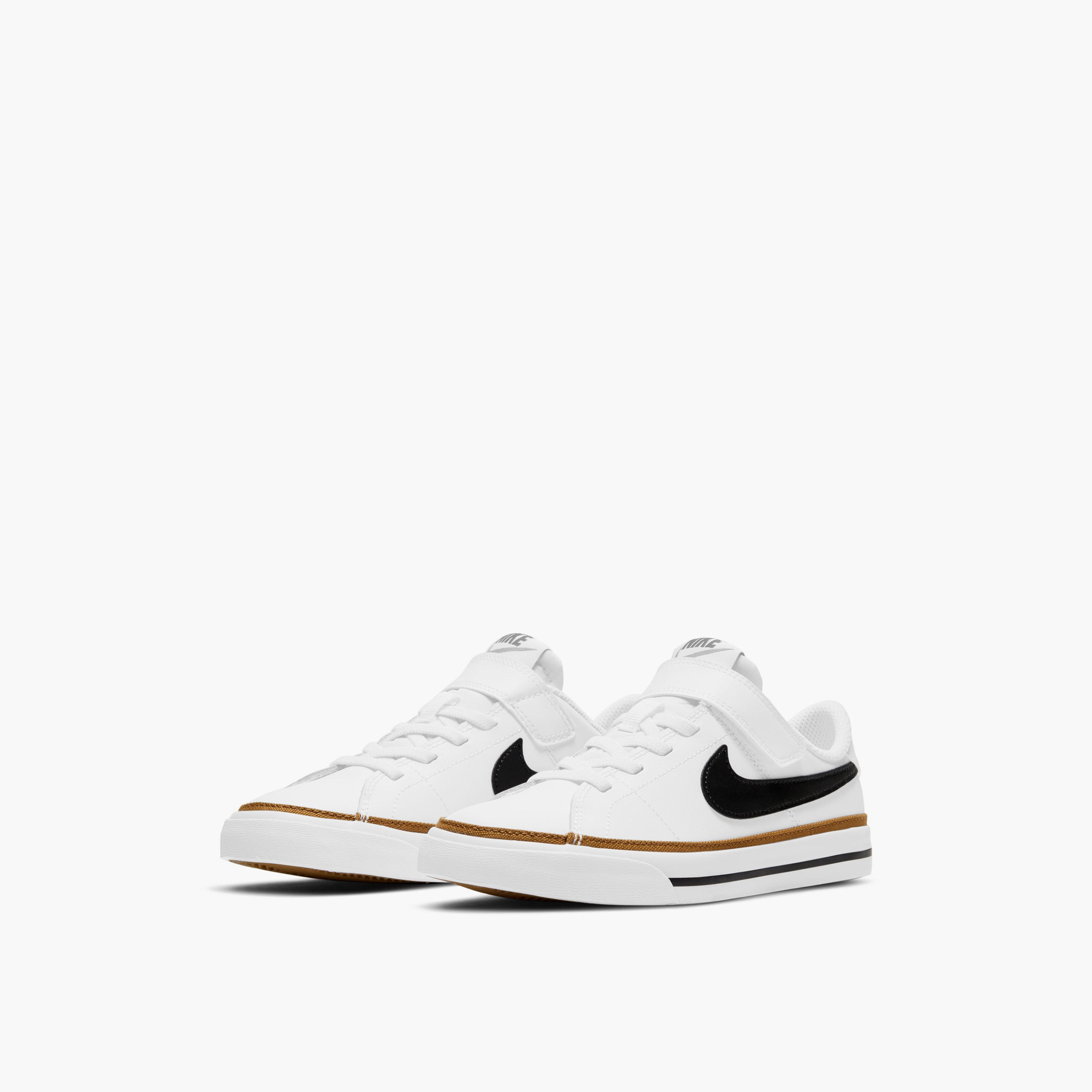 Nike Boys' COURT LEGACY BPV Sneakers with Hook and Loop Closure - DA5381-102-boys-shoes-sneakers-image-3