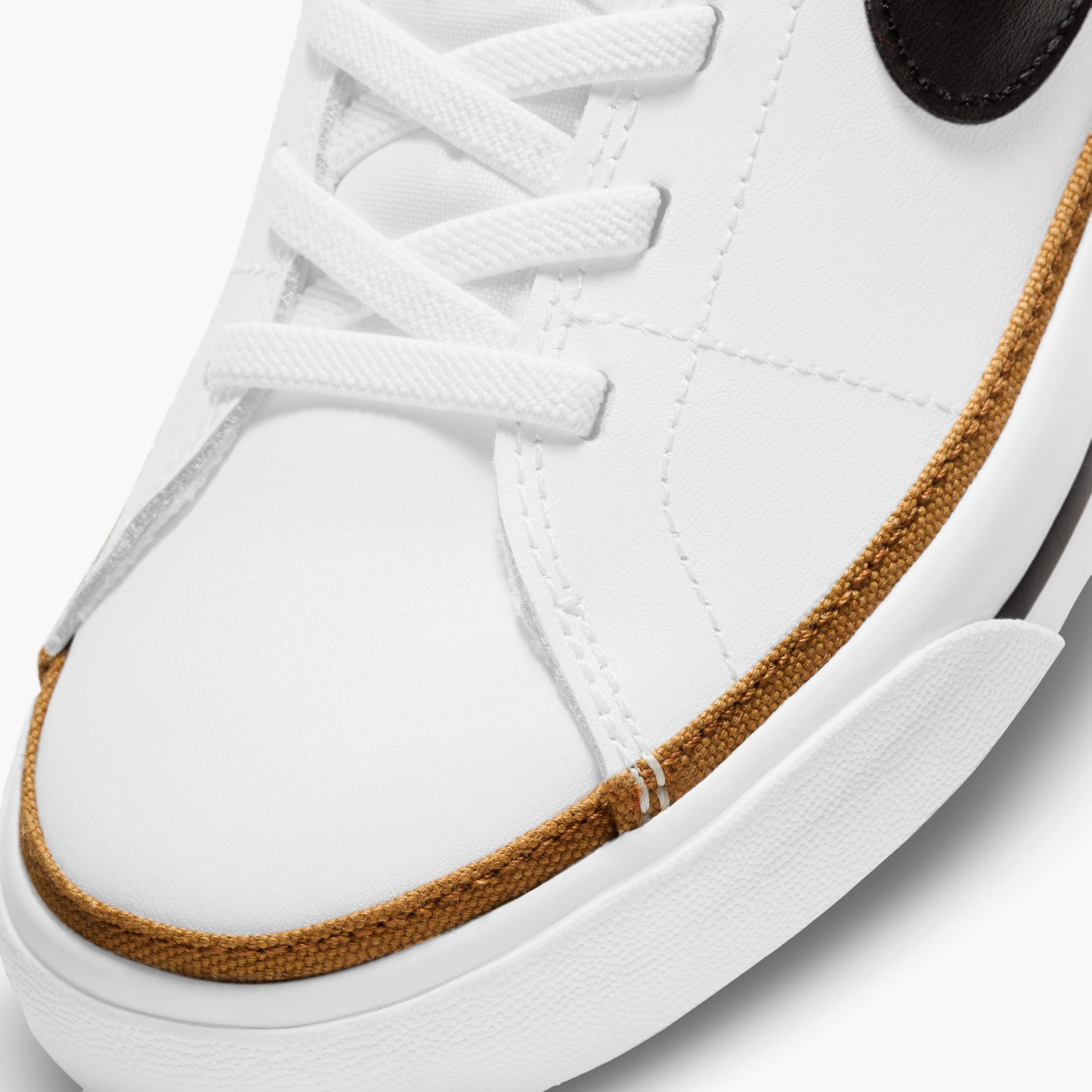 Nike Boys' COURT LEGACY BPV Sneakers with Hook and Loop Closure - DA5381-102-boys-shoes-sneakers-image-8