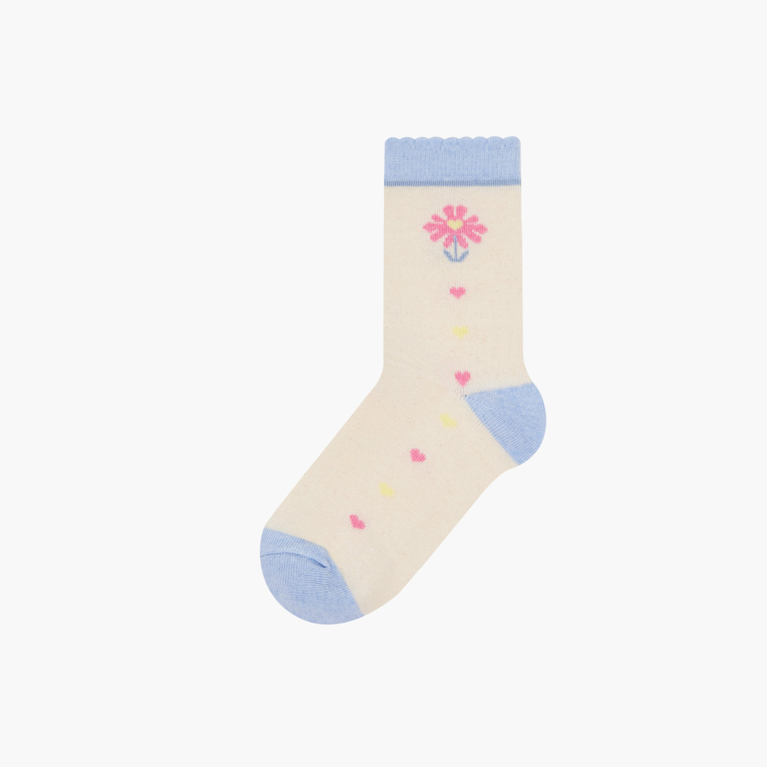Flora Bella Girls' Assorted Ankle Length Socks - Set of 5-girls-accessories-socks-image-2