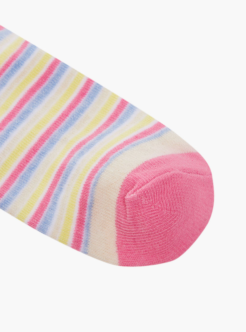 Flora Bella Girls' Assorted Ankle Length Socks - Set of 5-girls-accessories-socks-image-5