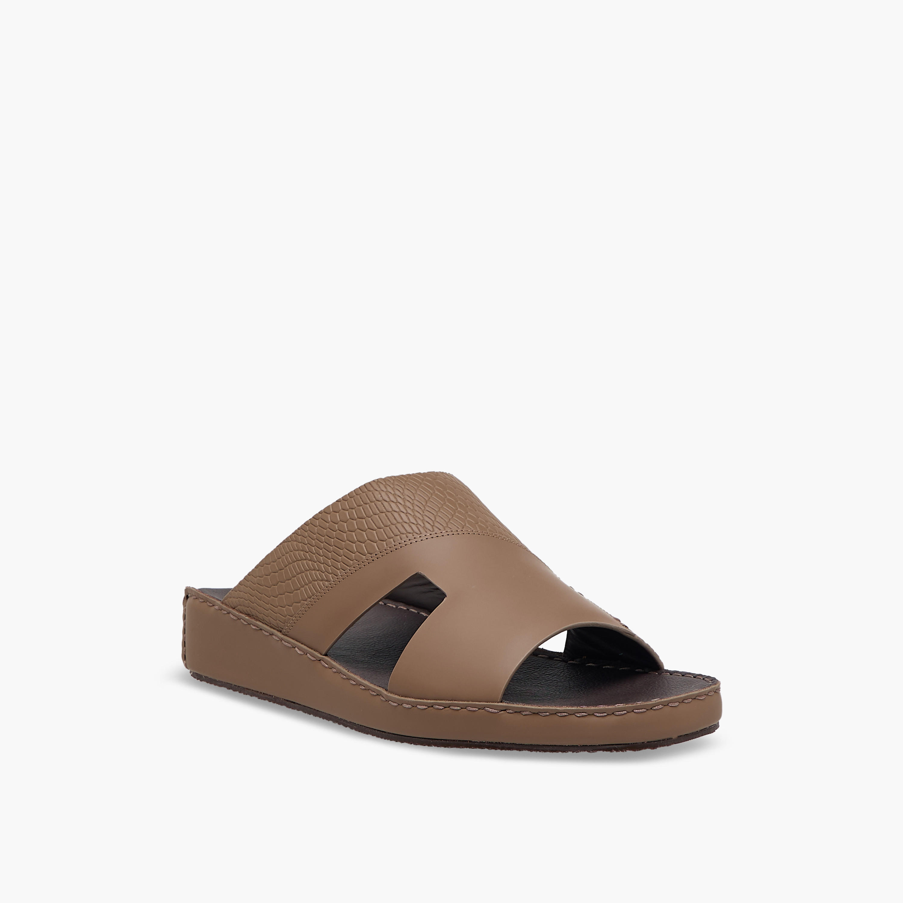 صندل عربي جلد بارز الملمس للرجال من دوتشيني-men-shoes-sandals-image-2
