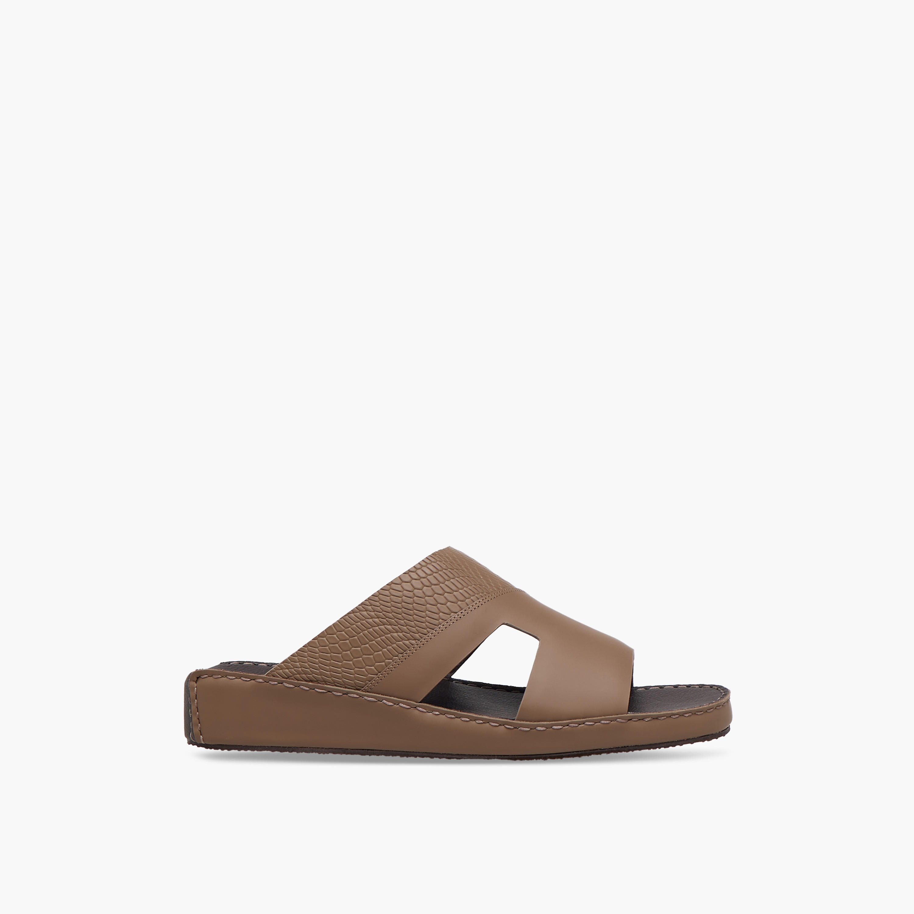 صندل عربي جلد بارز الملمس للرجال من دوتشيني-men-shoes-sandals-image-3