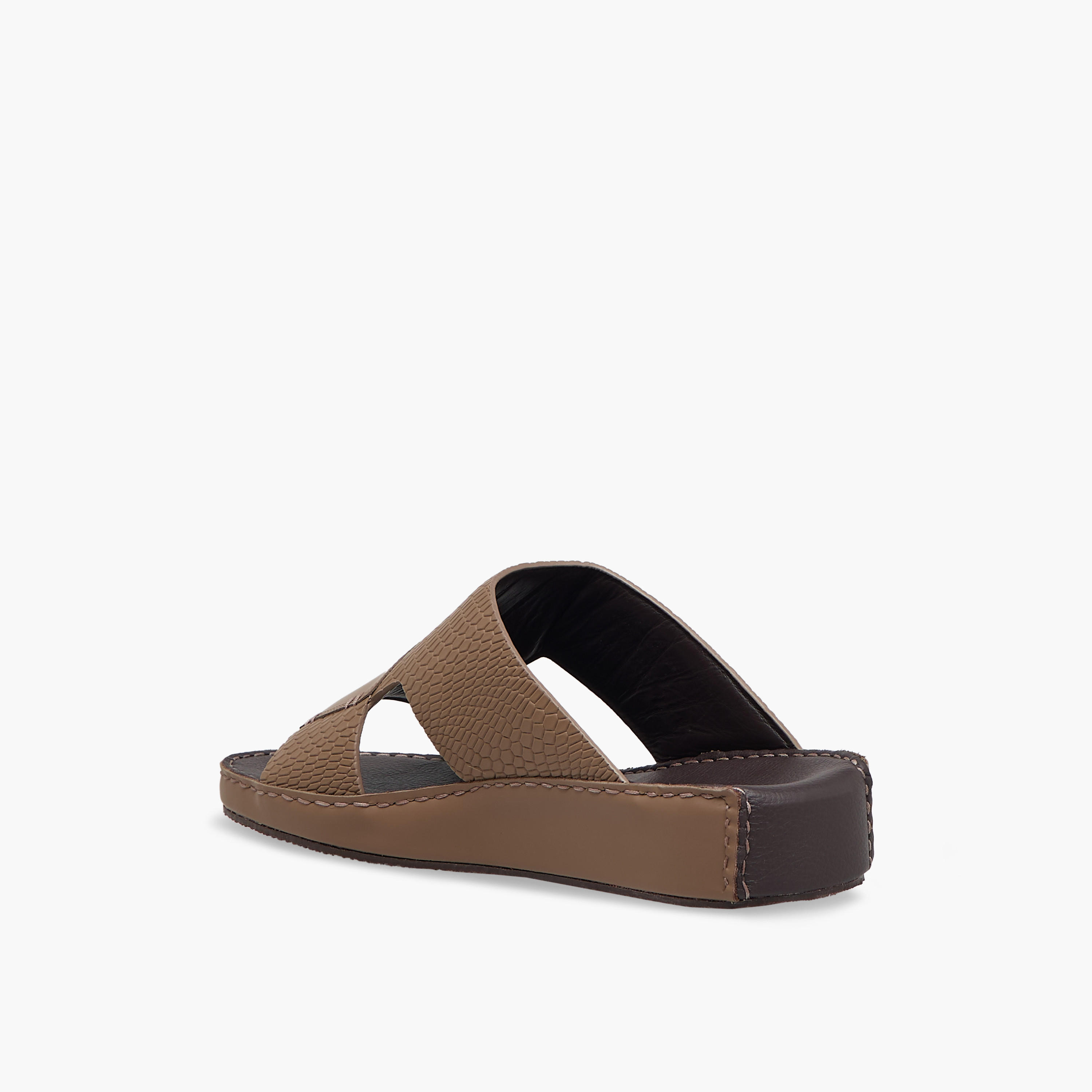 صندل عربي جلد بارز الملمس للرجال من دوتشيني-men-shoes-sandals-image-5