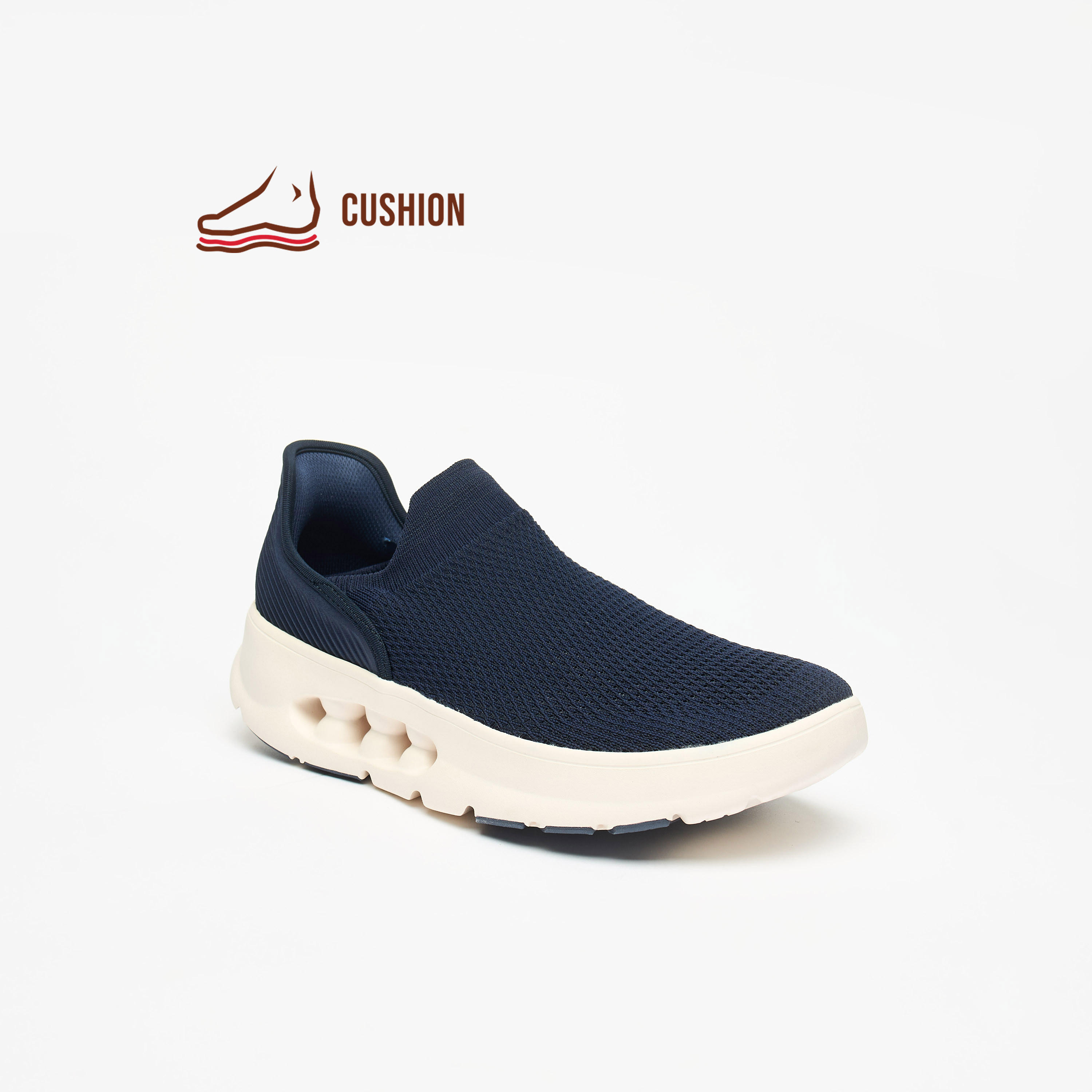 Dash Textured Slip On Sports Shoes-sports-men-shoes-image-1