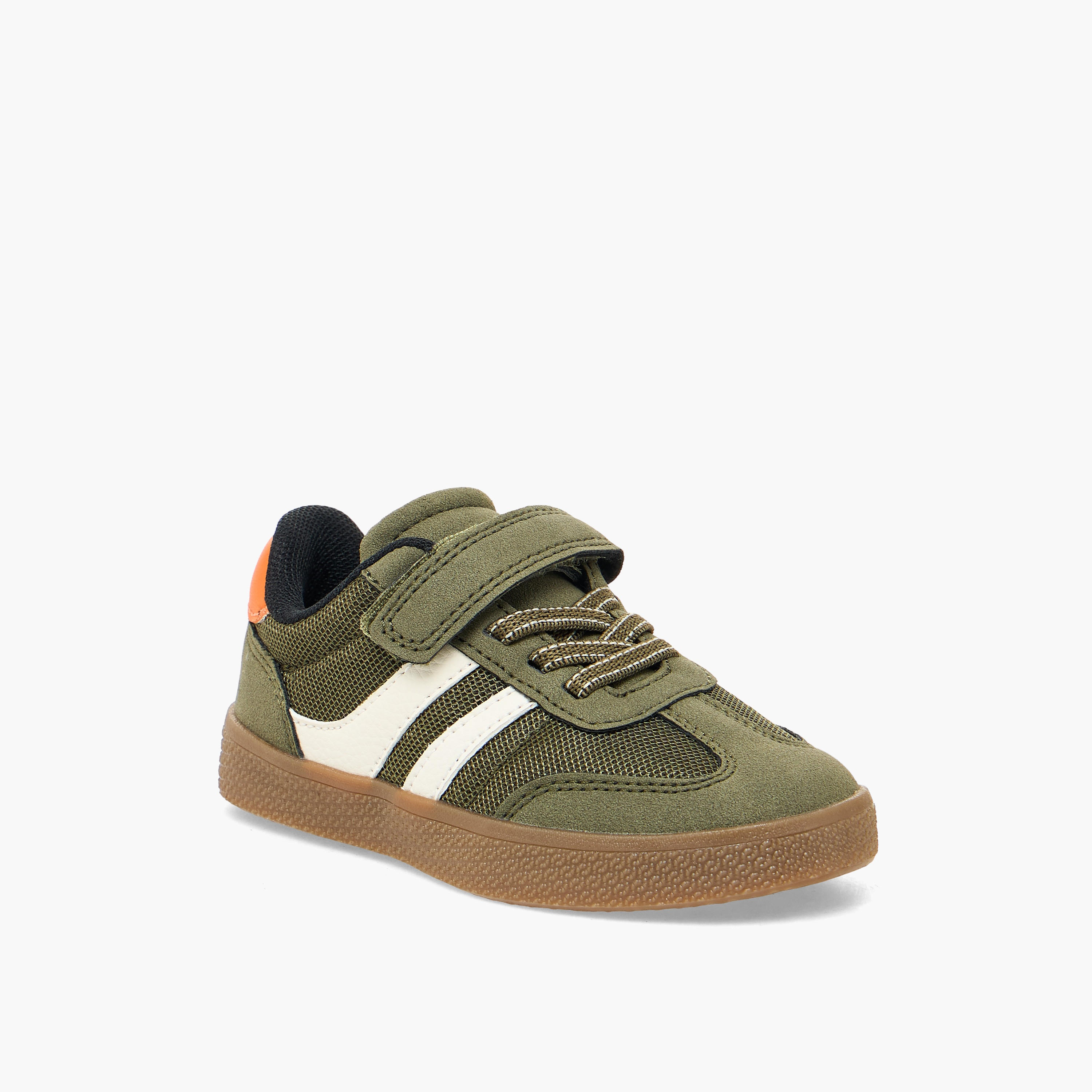 Juniors Boys Hook & Loop Ankle Sneakers-boys-shoes-sneakers-image-2