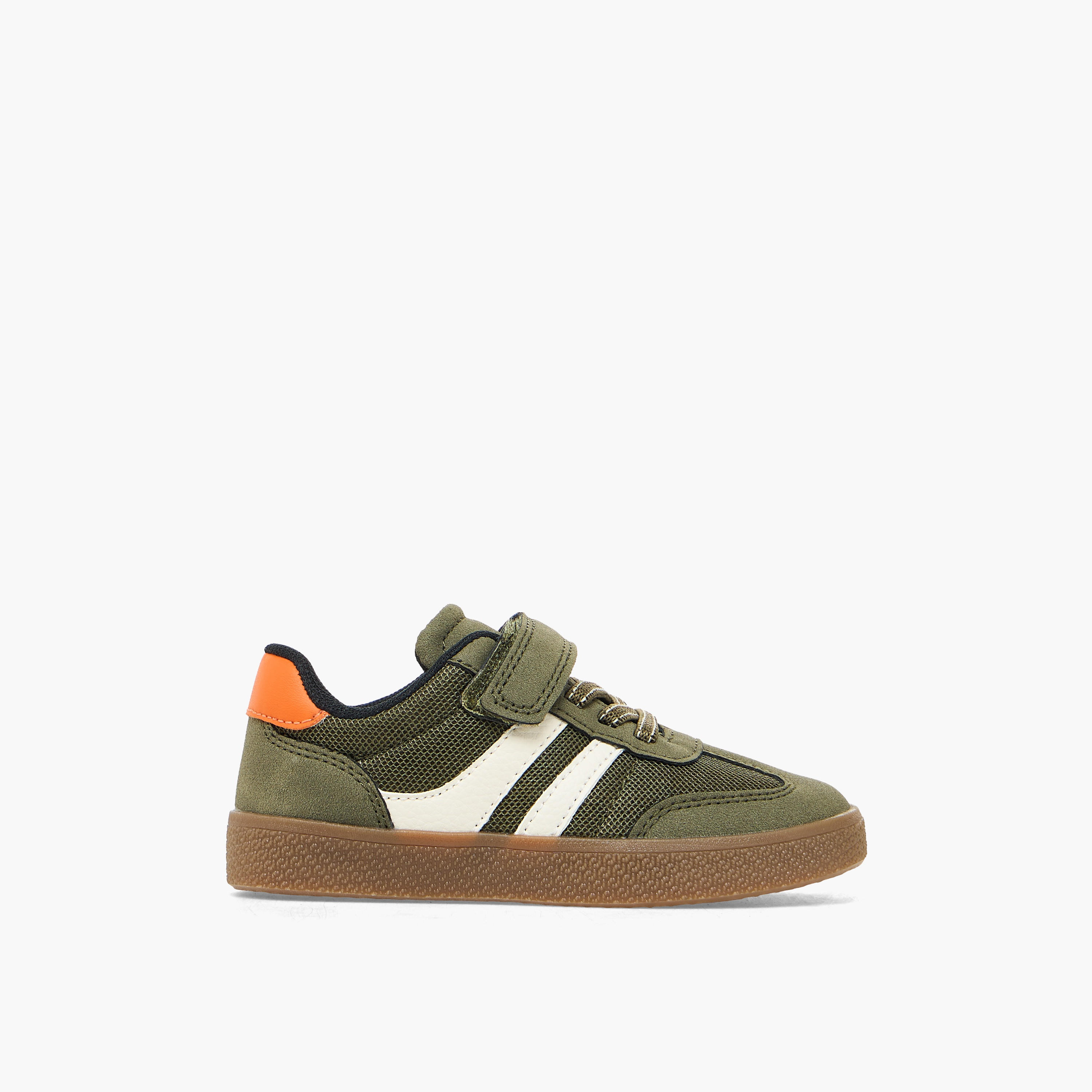 Juniors Boys Hook & Loop Ankle Sneakers-boys-shoes-sneakers-image-3