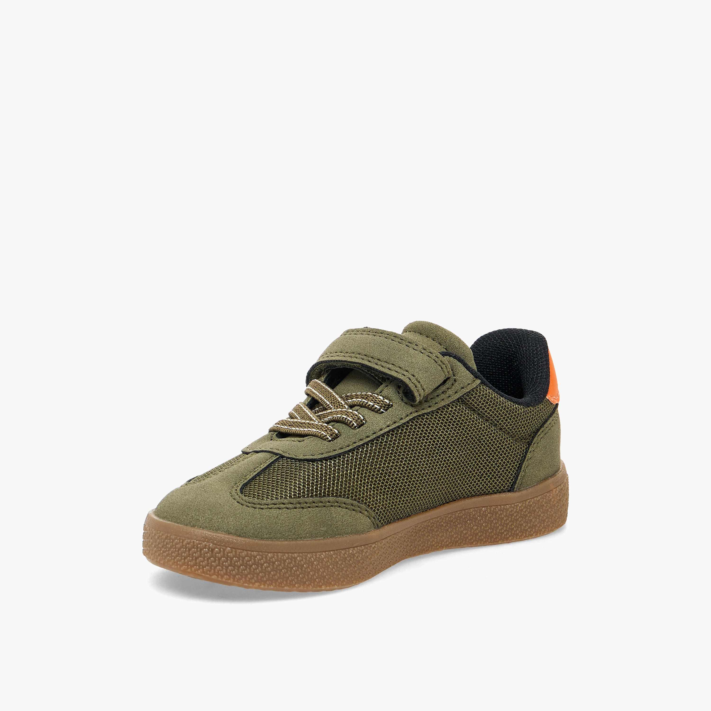 Juniors Boys Hook & Loop Ankle Sneakers-boys-shoes-sneakers-image-4