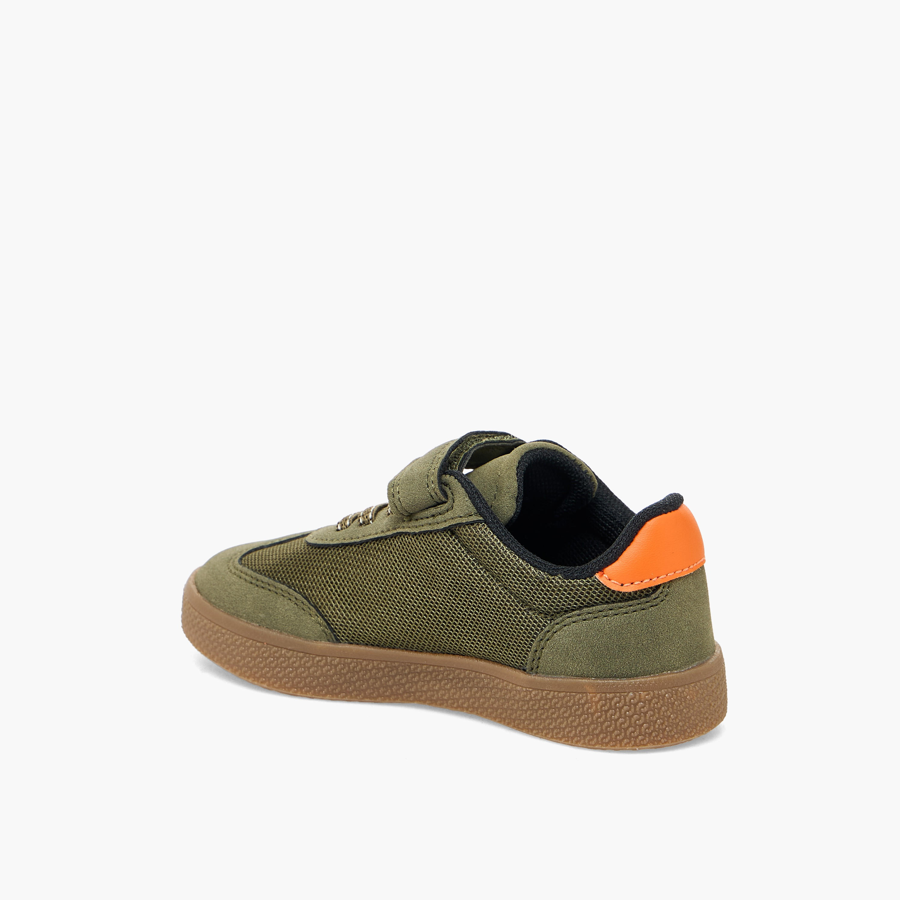 Juniors Boys Hook & Loop Ankle Sneakers-boys-shoes-sneakers-image-5