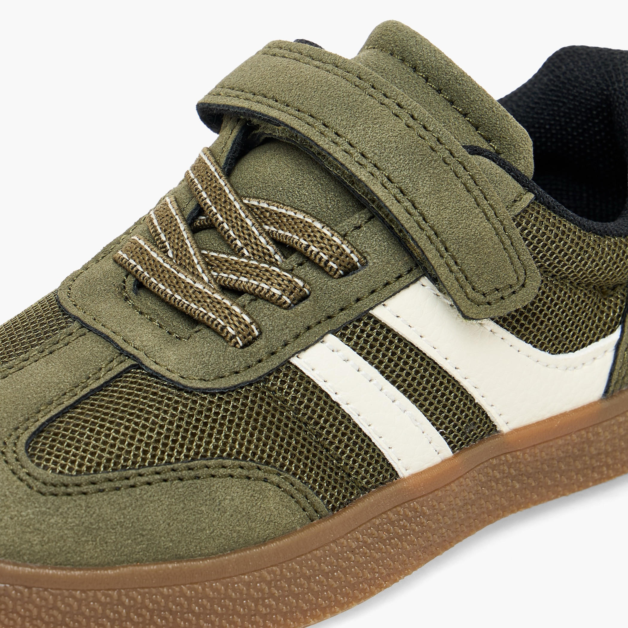 Juniors Boys Hook & Loop Ankle Sneakers-boys-shoes-sneakers-image-7