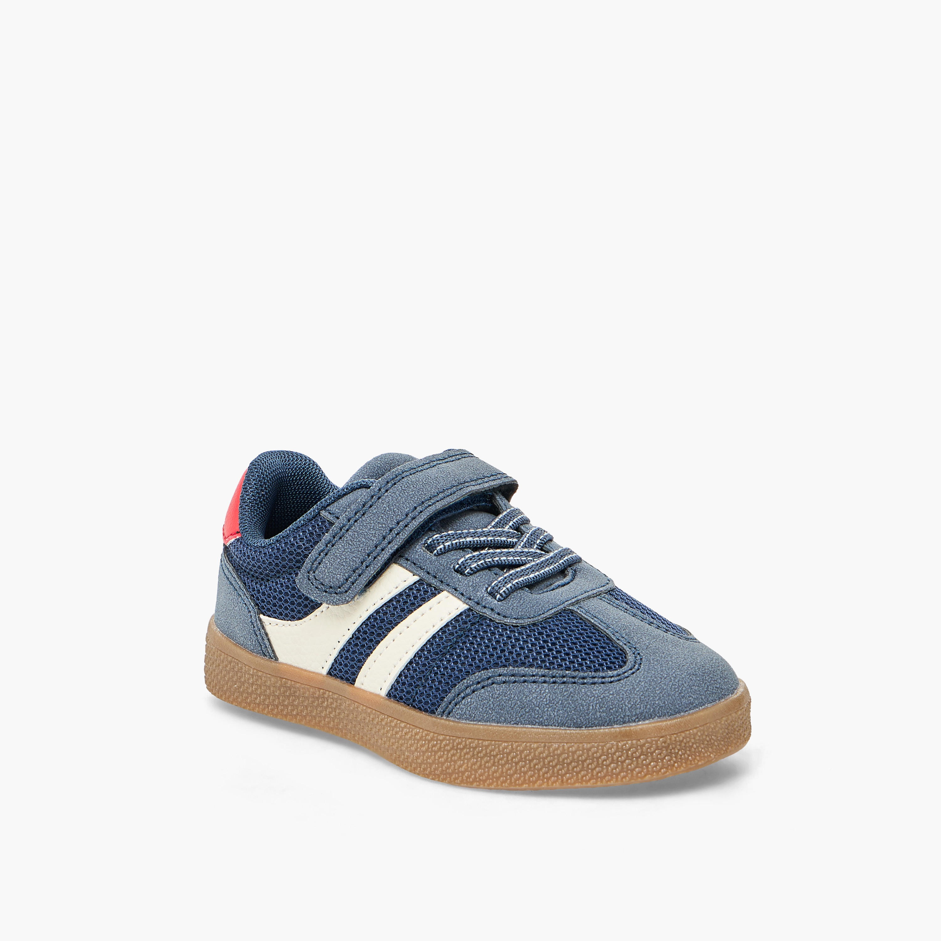 Juniors Boys Hook & Loop Ankle Sneakers-boys-shoes-sneakers-image-2
