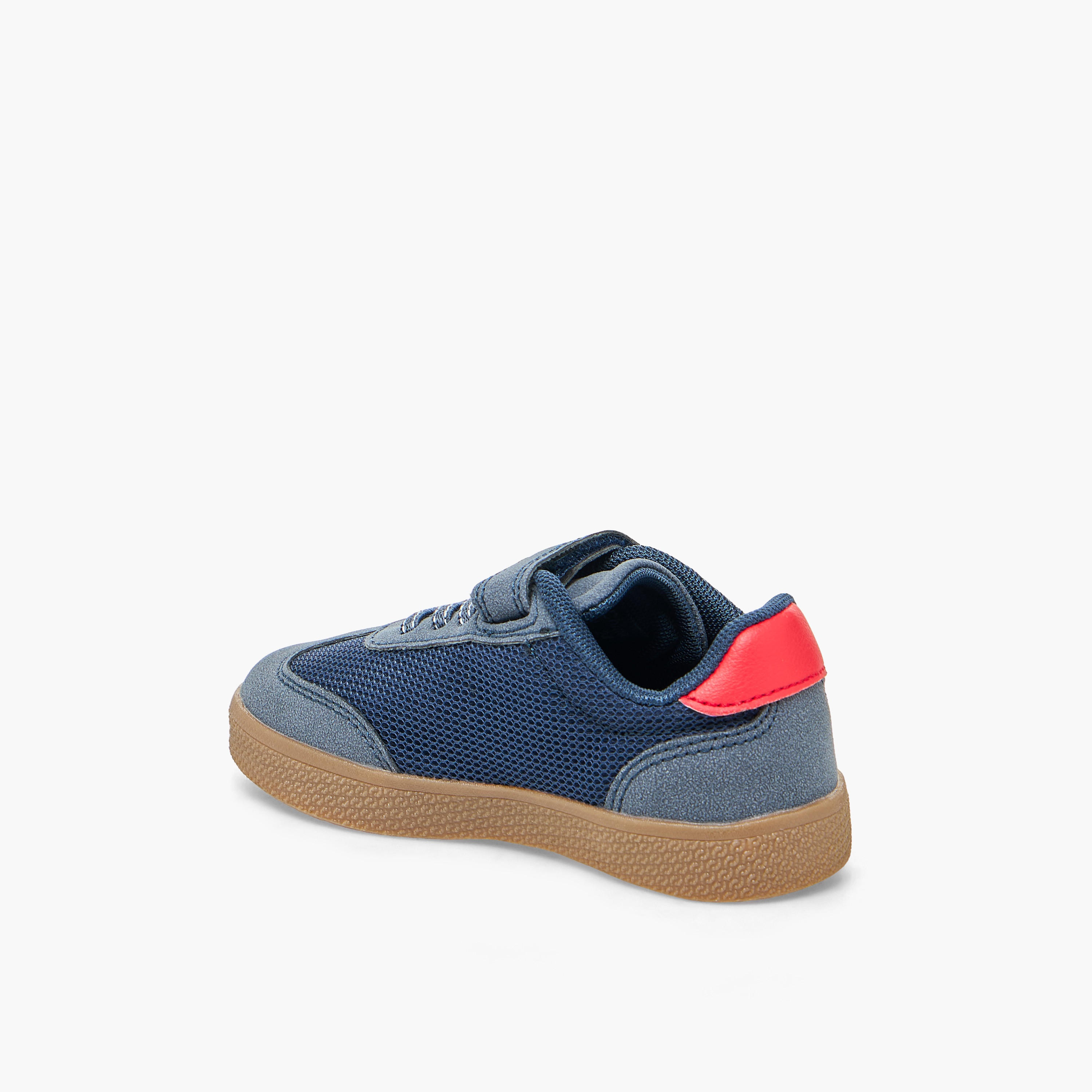 Juniors Boys Hook & Loop Ankle Sneakers-boys-shoes-sneakers-image-5