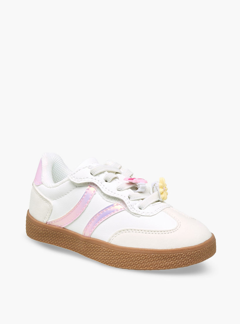 Juniors Girls Lace-Up Ankle Sneakers-girls-shoes-sneakers-image-2